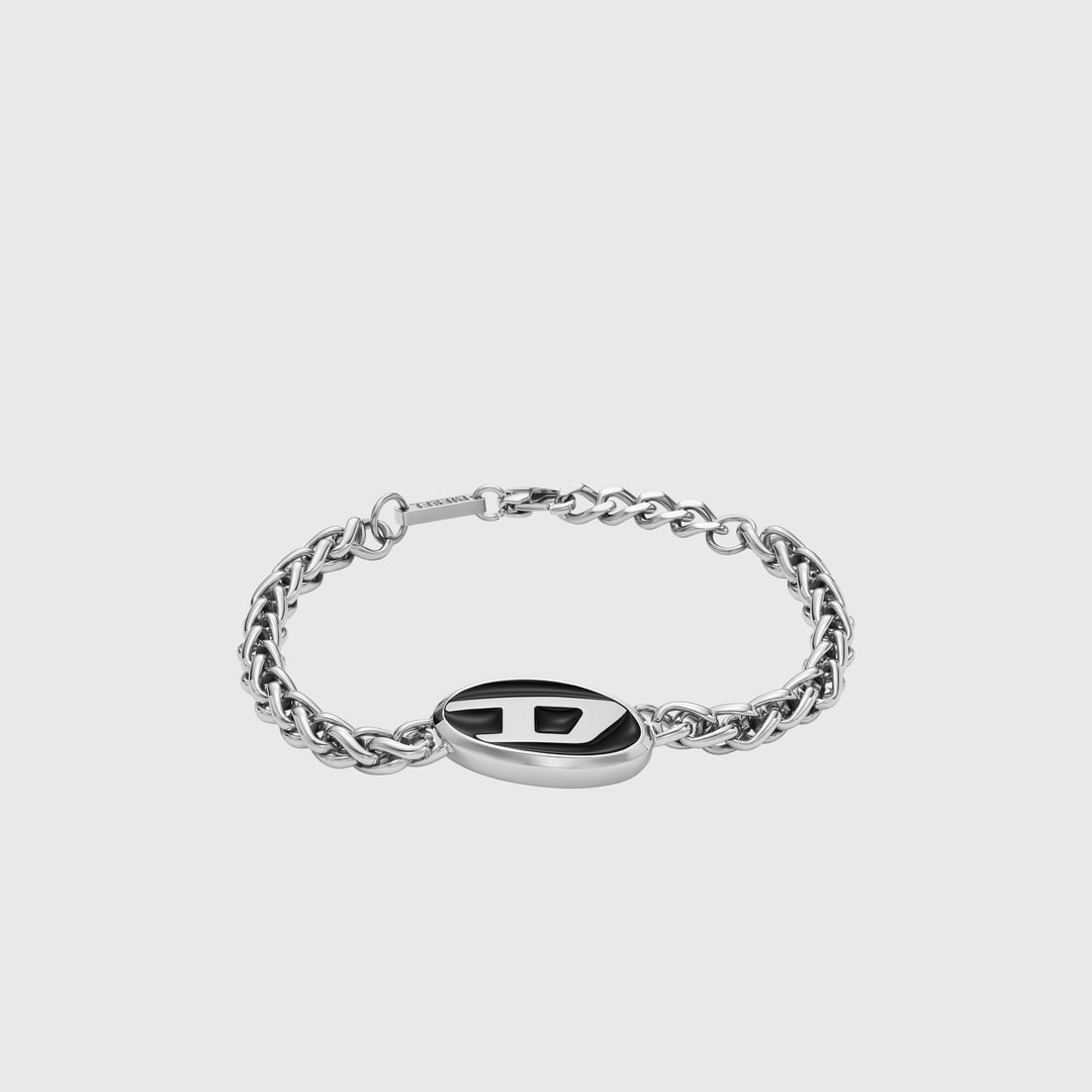 Diesel - Stainless steel chain bracelet - Bracelets - Unisex - Silver