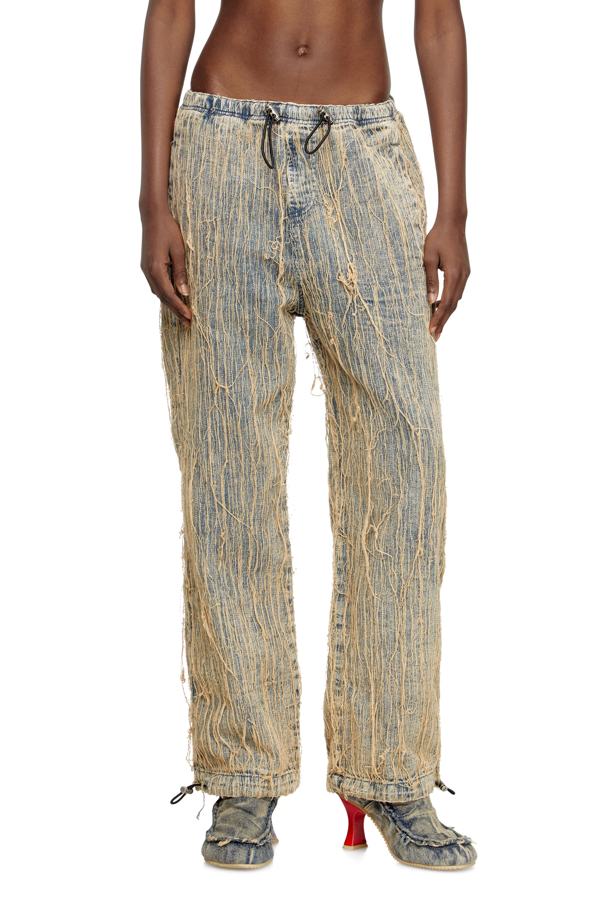 Diesel - Unisex's Relaxed Jeans D-Martial 0CMBZ, Medium blue - 2