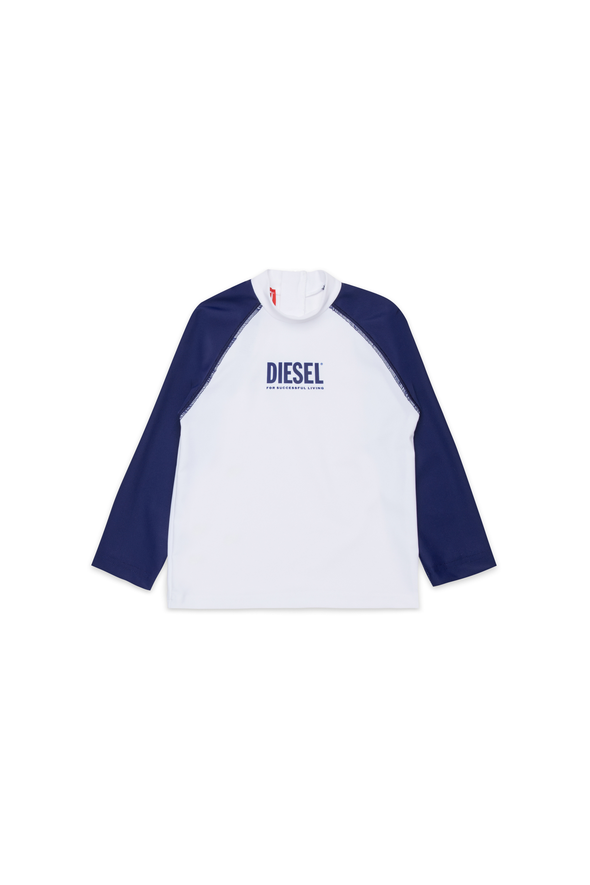 Diesel Boys Multicolor - Rash Guard With High Neck - Beachwear - Man Size 18-24 Kids