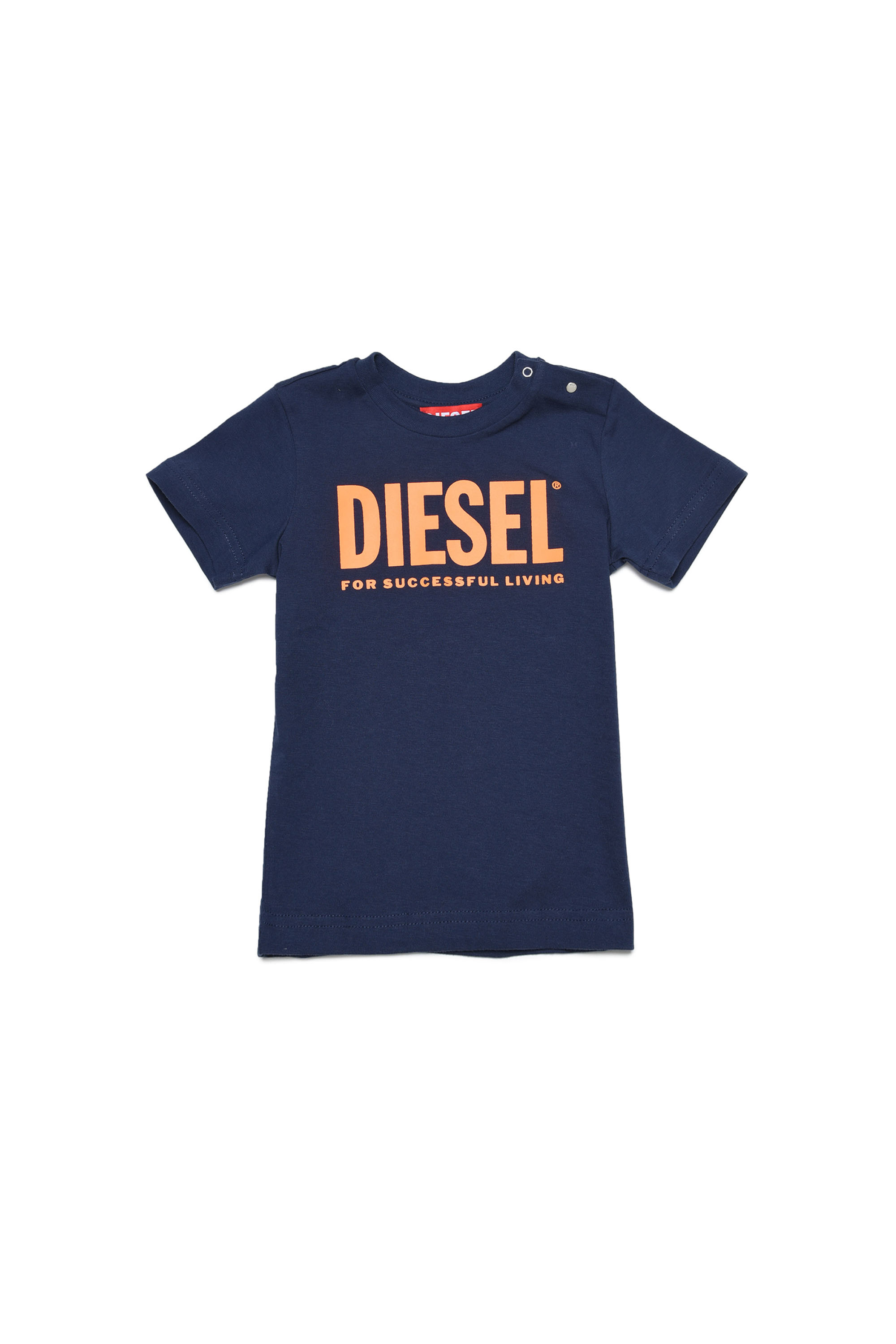 Diesel - T-shirt con logo For Successful Living - T-shirts e Tops - Unisex - Blu