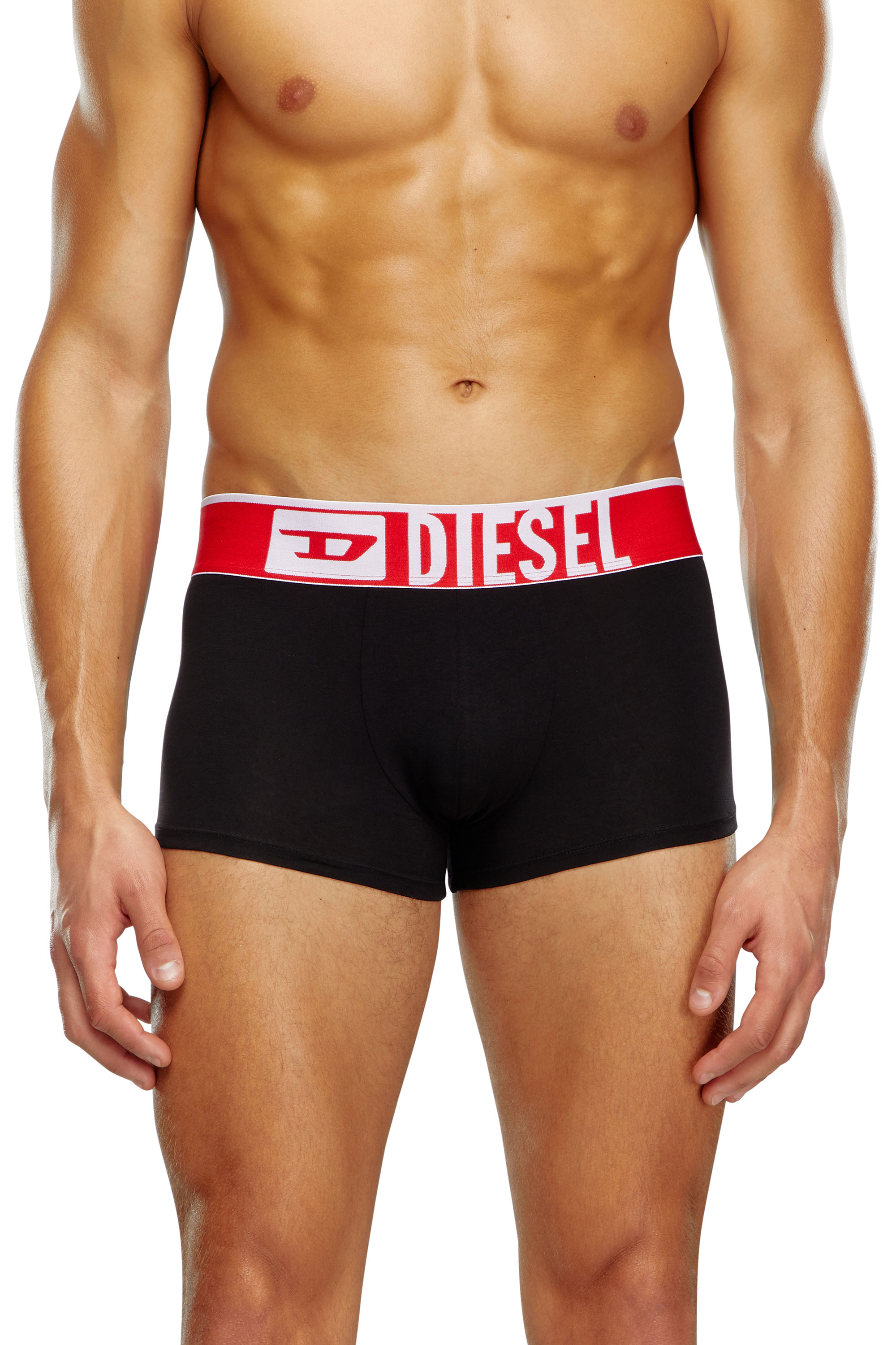 Diesel - Paquete de tres bóxers ajustados con logotipo extragrande - Boxers - Hombre - Multicolor