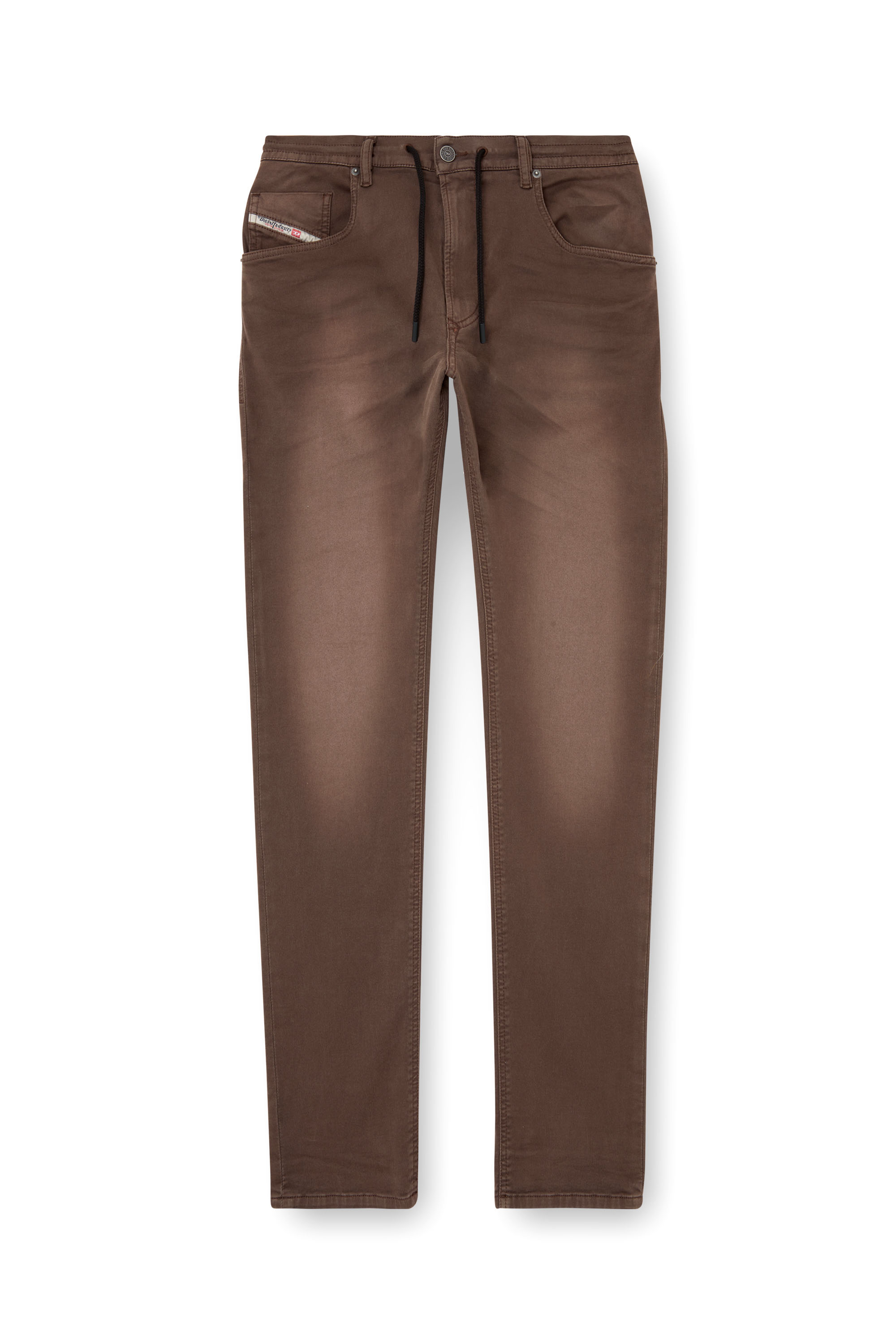 Diesel - Man's Regular 2032 D-Krooley Joggjeans® 0670M, Brown - 3