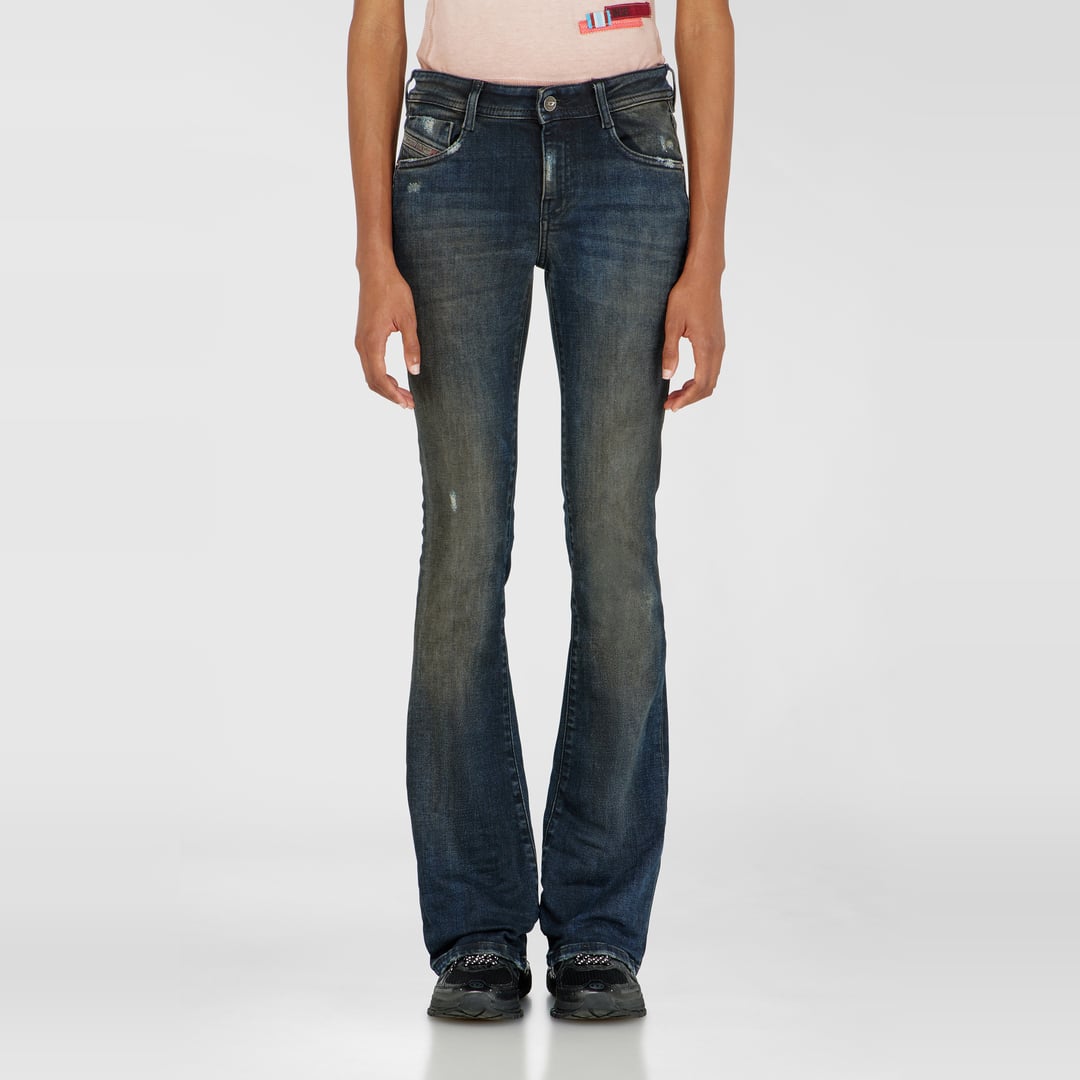 Diesel Bootcut Jeans Low Waist 1969 D-Ebbey,, Zip fly