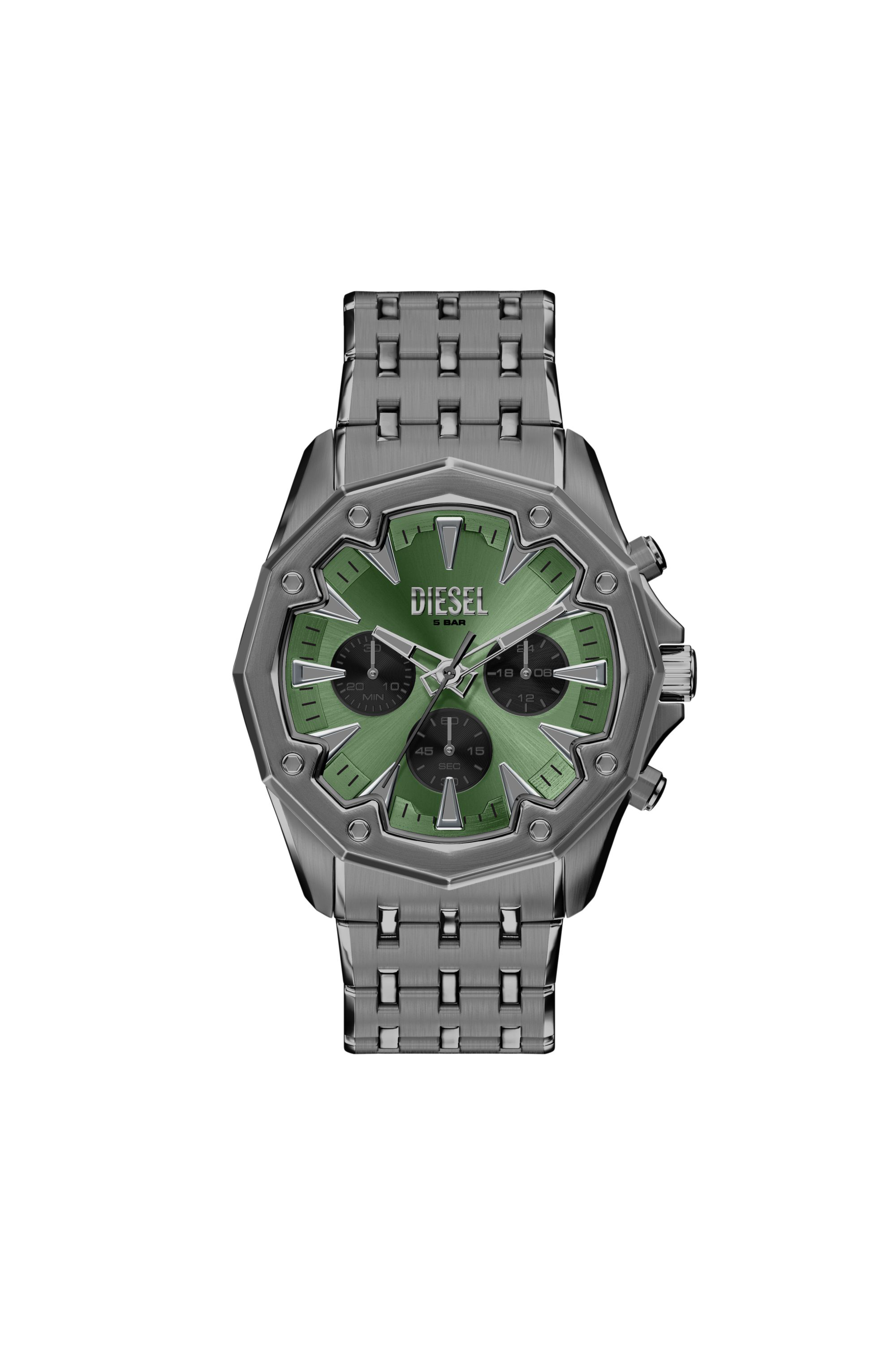 Diesel Men's Grey - Stinger Gunmetal Stainless Steel Watch - Timeframes - Man Uni