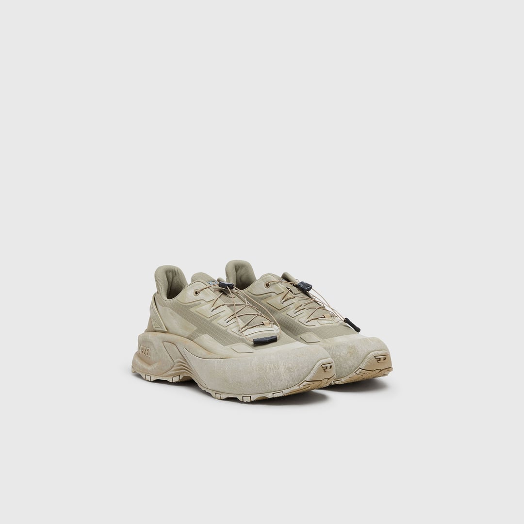 Diesel - D-Cage-Baskets chunky en ripstop - Baskets - Homme - Vert