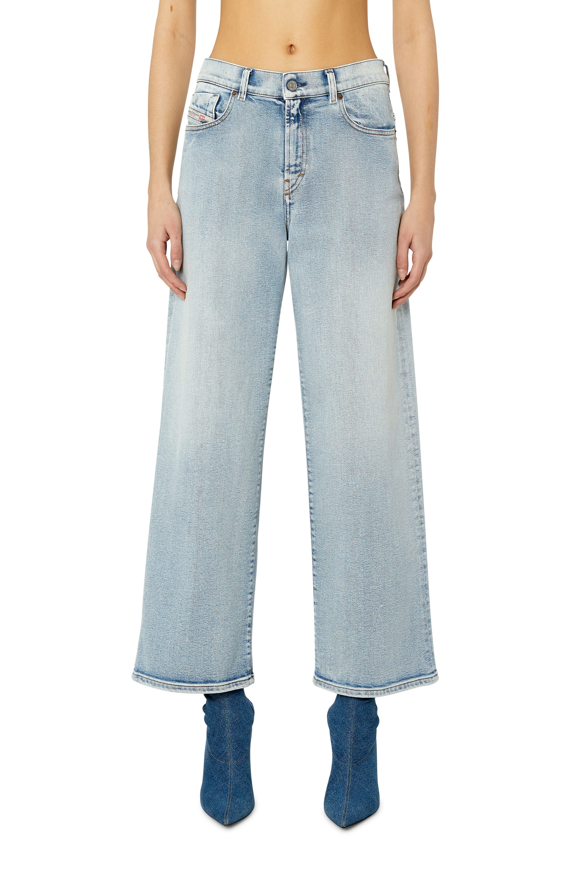 Diesel - Bootcut and Flare Jeans - 2000 Widee - Jeans - Donna - Blu