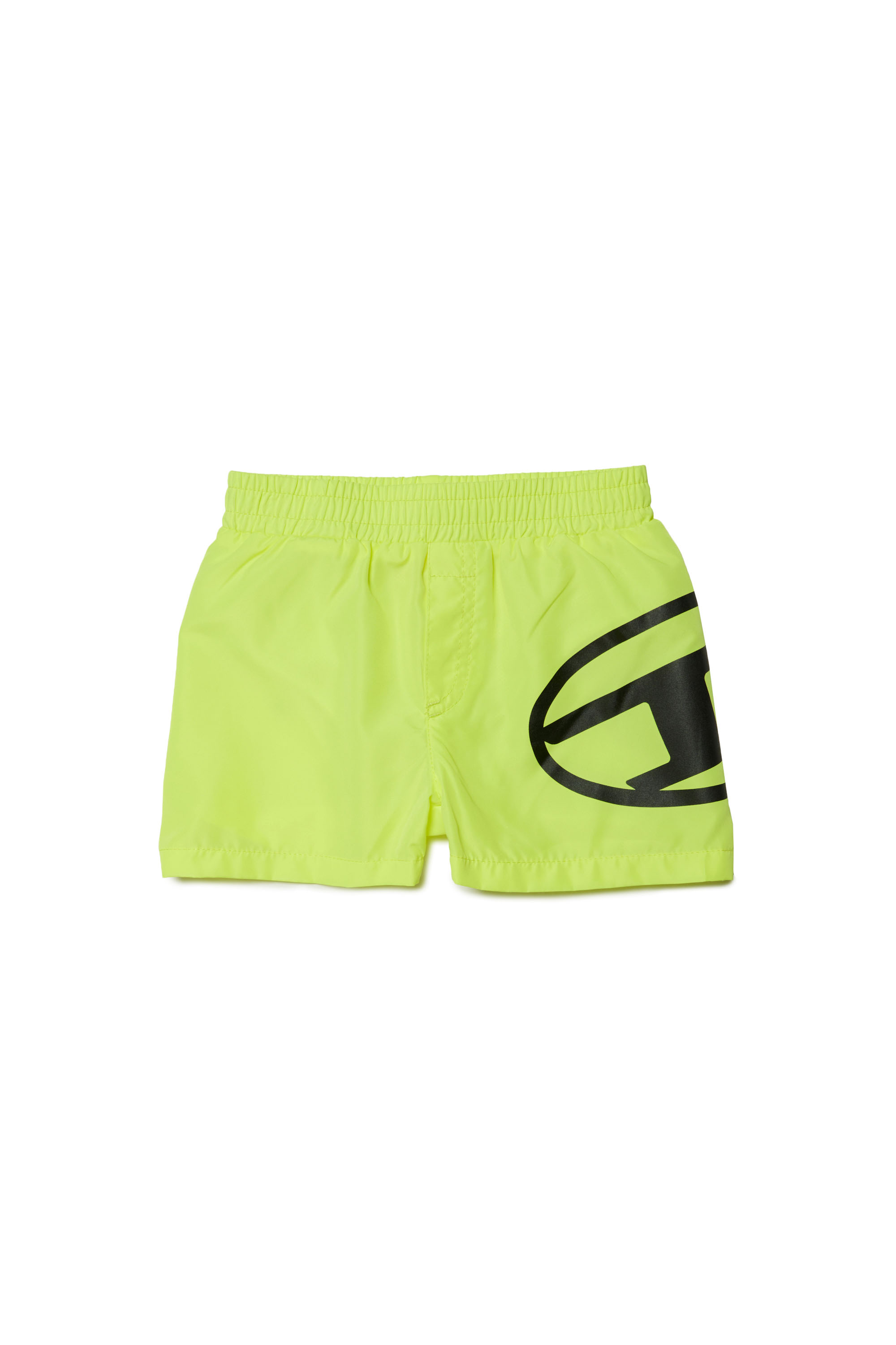Diesel - Swim shorts with Oval D logo - Beachwear - Man - Yellow