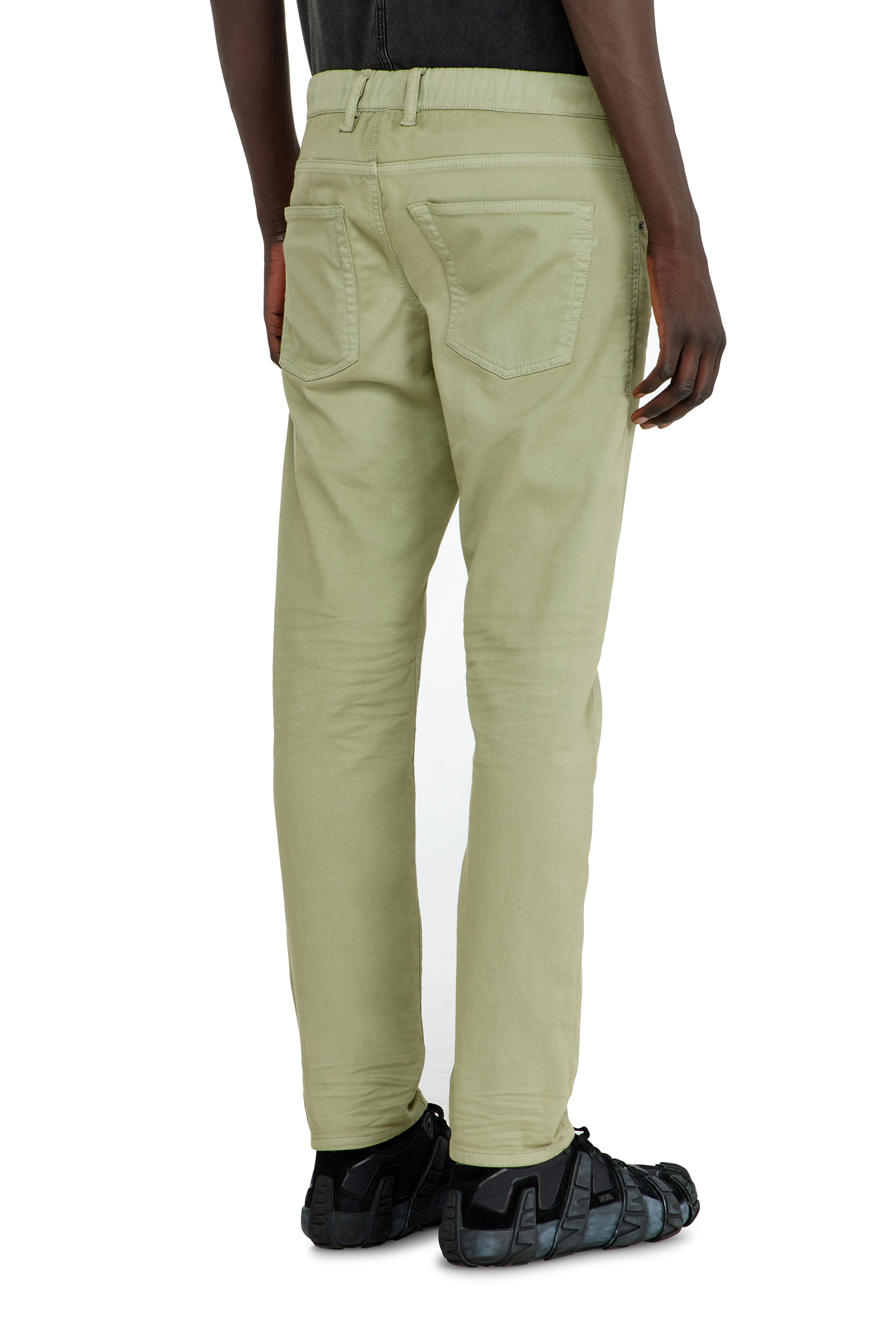 Diesel - Man's Regular 2032 D-Krooley-BW Joggjeans&reg; 0670M, Olive Green - 4