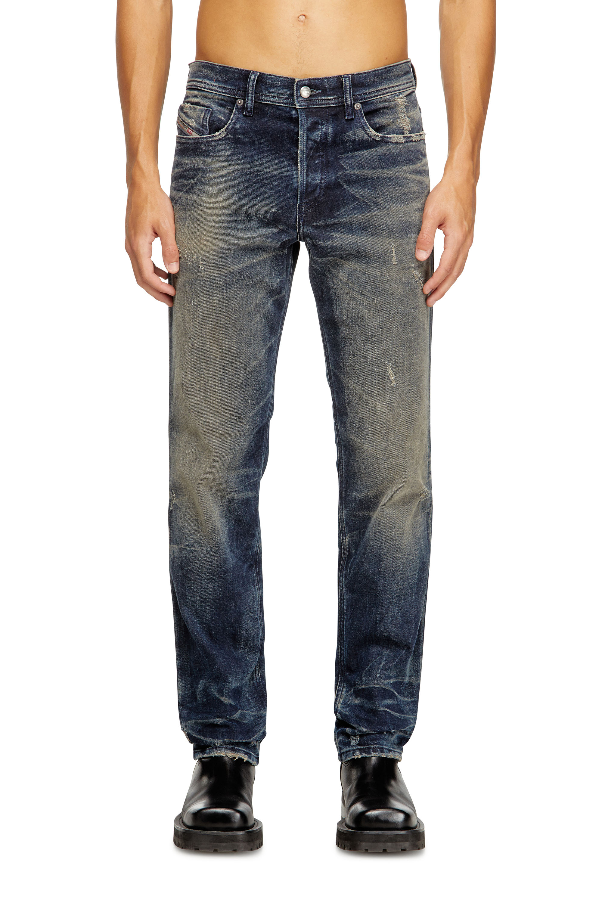 Diesel - Man's Regular Jeans 2023 D-Finitive 09M46, Dark Blue - 1