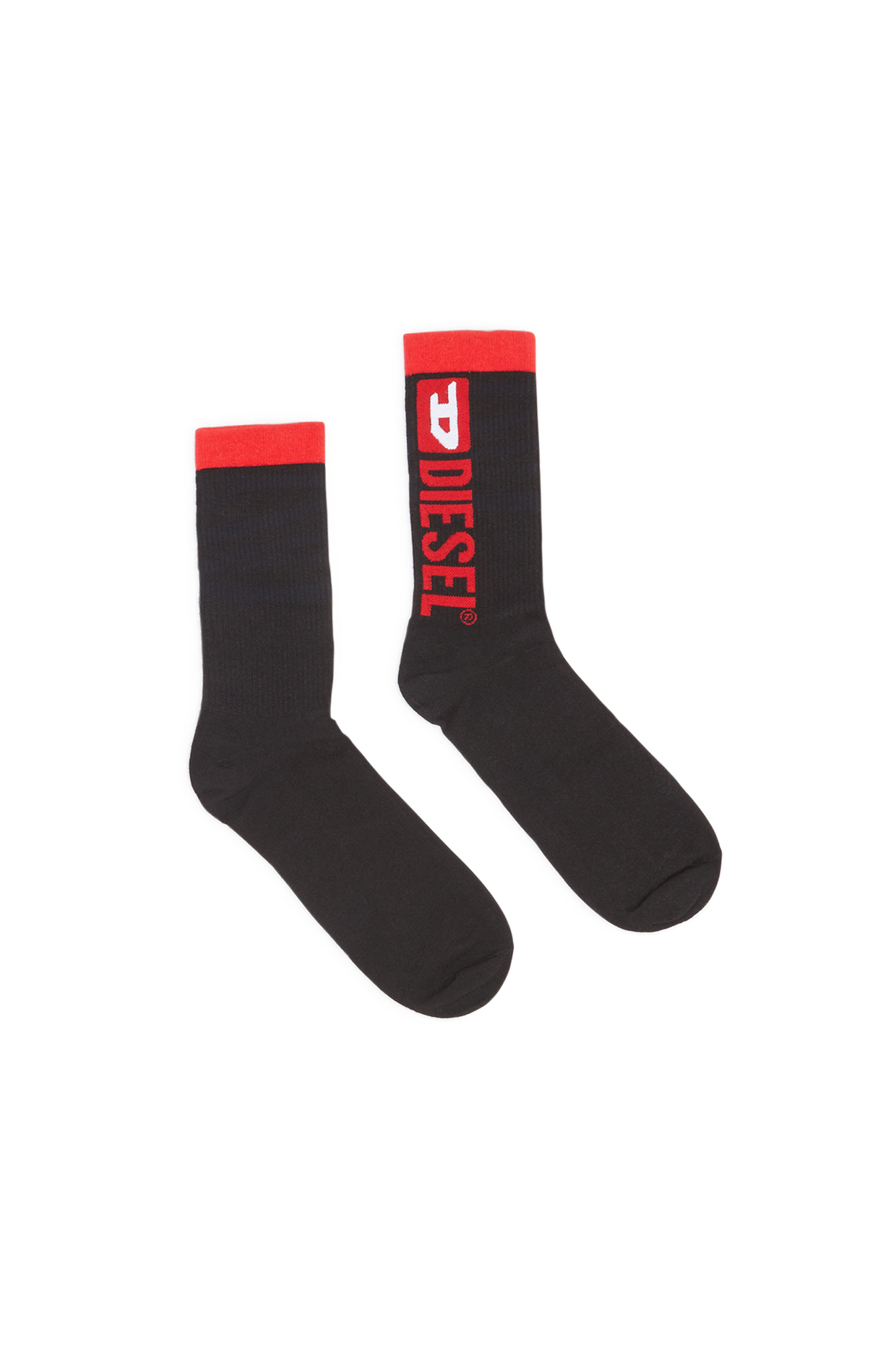 Diesel Three-pack Of Socks With Zebra Design In Multi