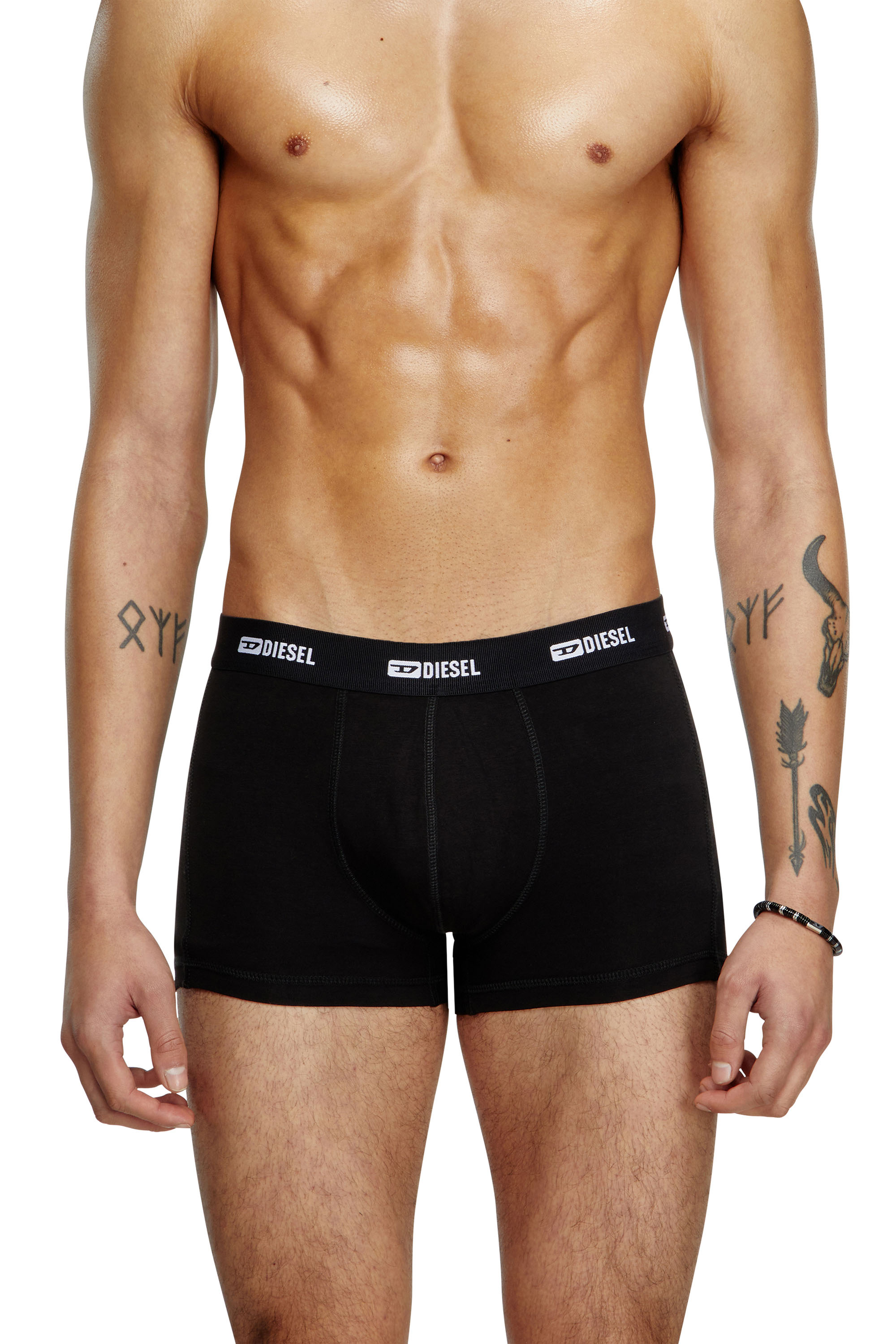 Diesel - DAMIEN-UTLT-3PACK, Man's 3-pack of boxer briefs in Black - 2