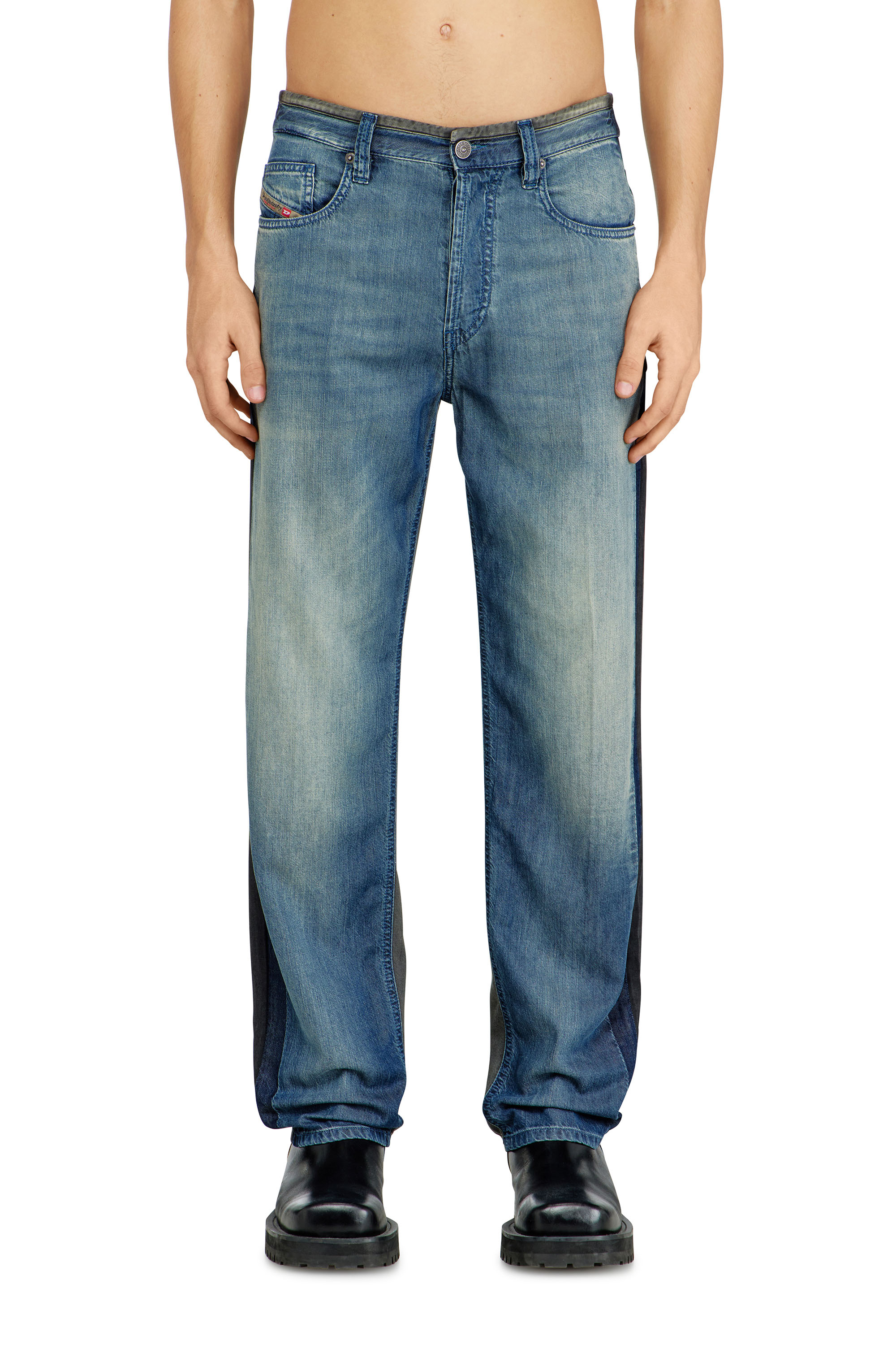 Diesel - Man's Regular Jeans 2024 D-Macs 0CECB, Medium blue - 2