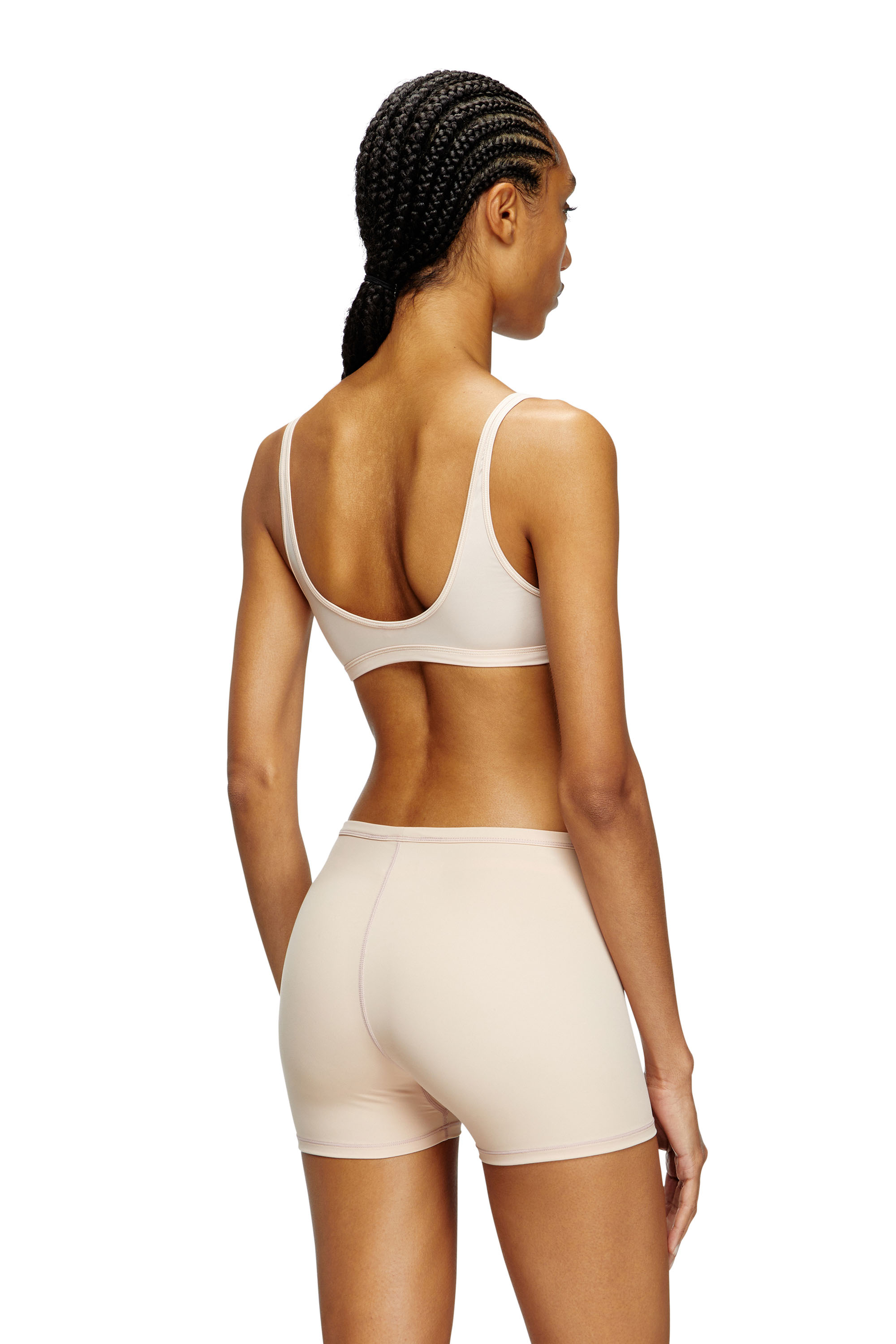 Diesel - TANIA-UTLT, Woman's Bralette with cut-out Oval D detail in Nude - 3