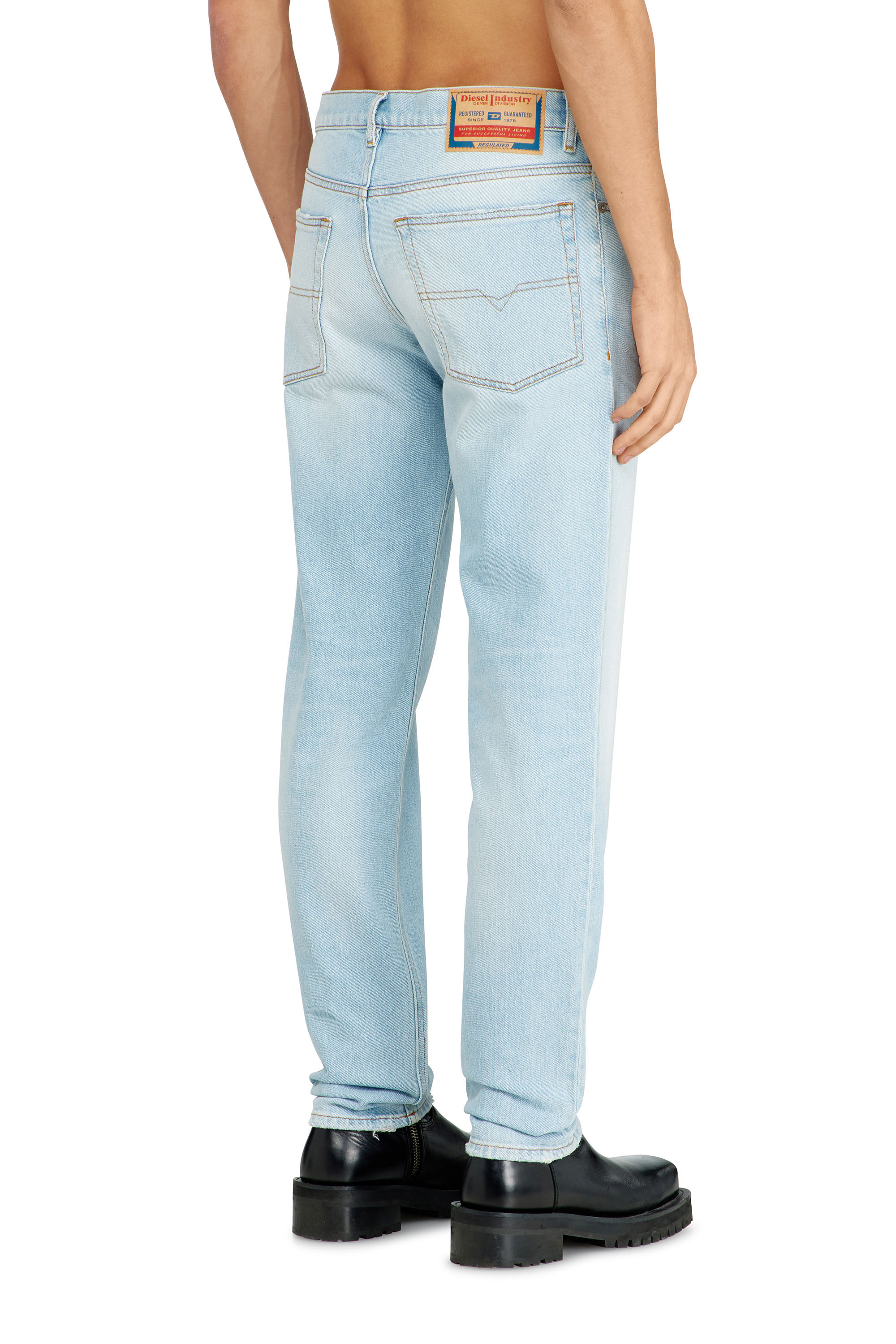 Diesel - Man's Regular Jeans 2023 D-Finitive 09N54, Light Blue - 3