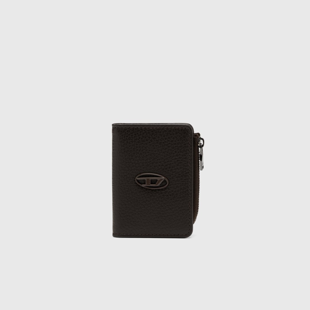 Diesel - Leather card holder - Card cases - Man - Brown