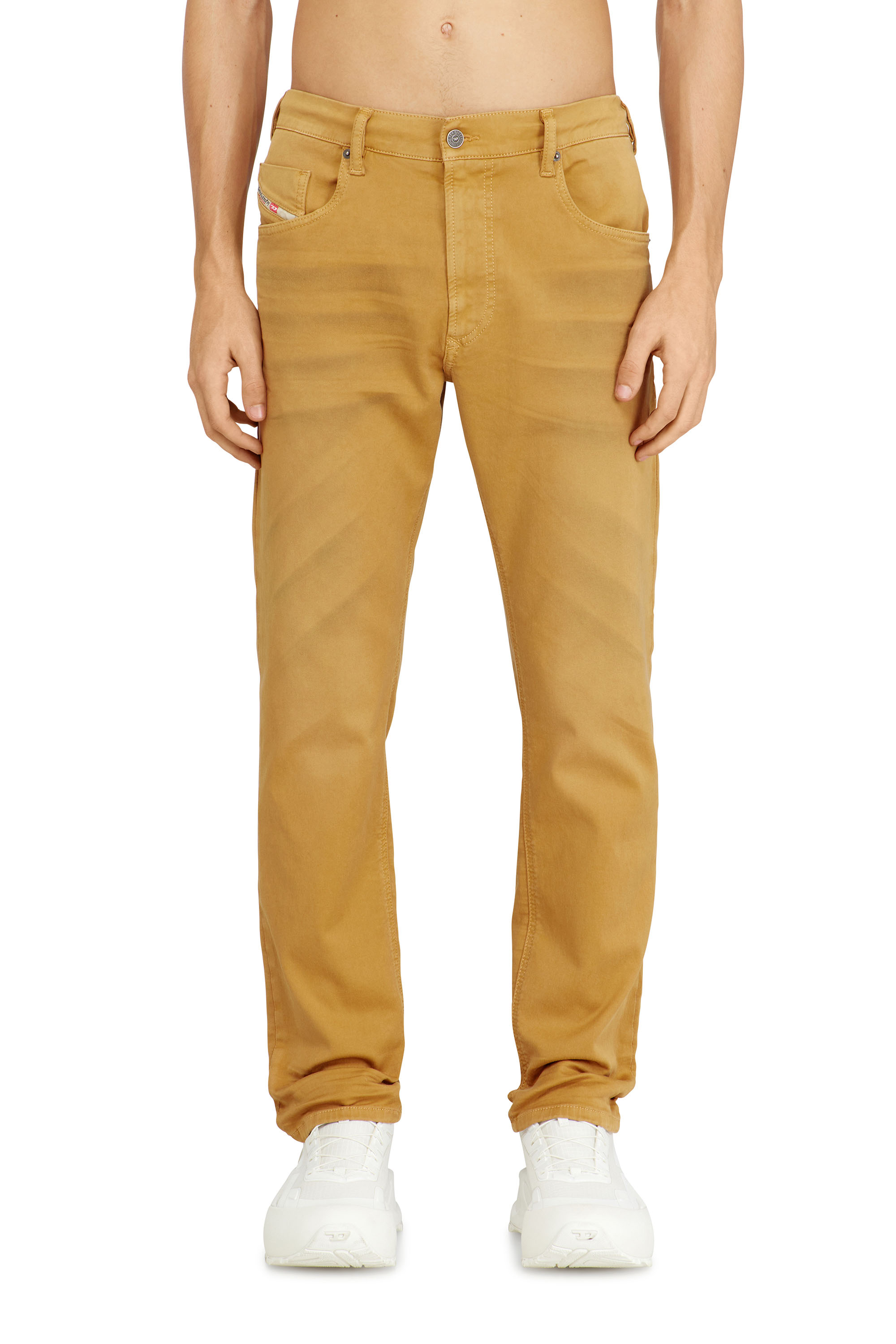 Diesel Herren Braun Regular Regular Waist 2032 D-Krooley-Bw Joggjeans, Farbig, Elastischer Bund Größe 32