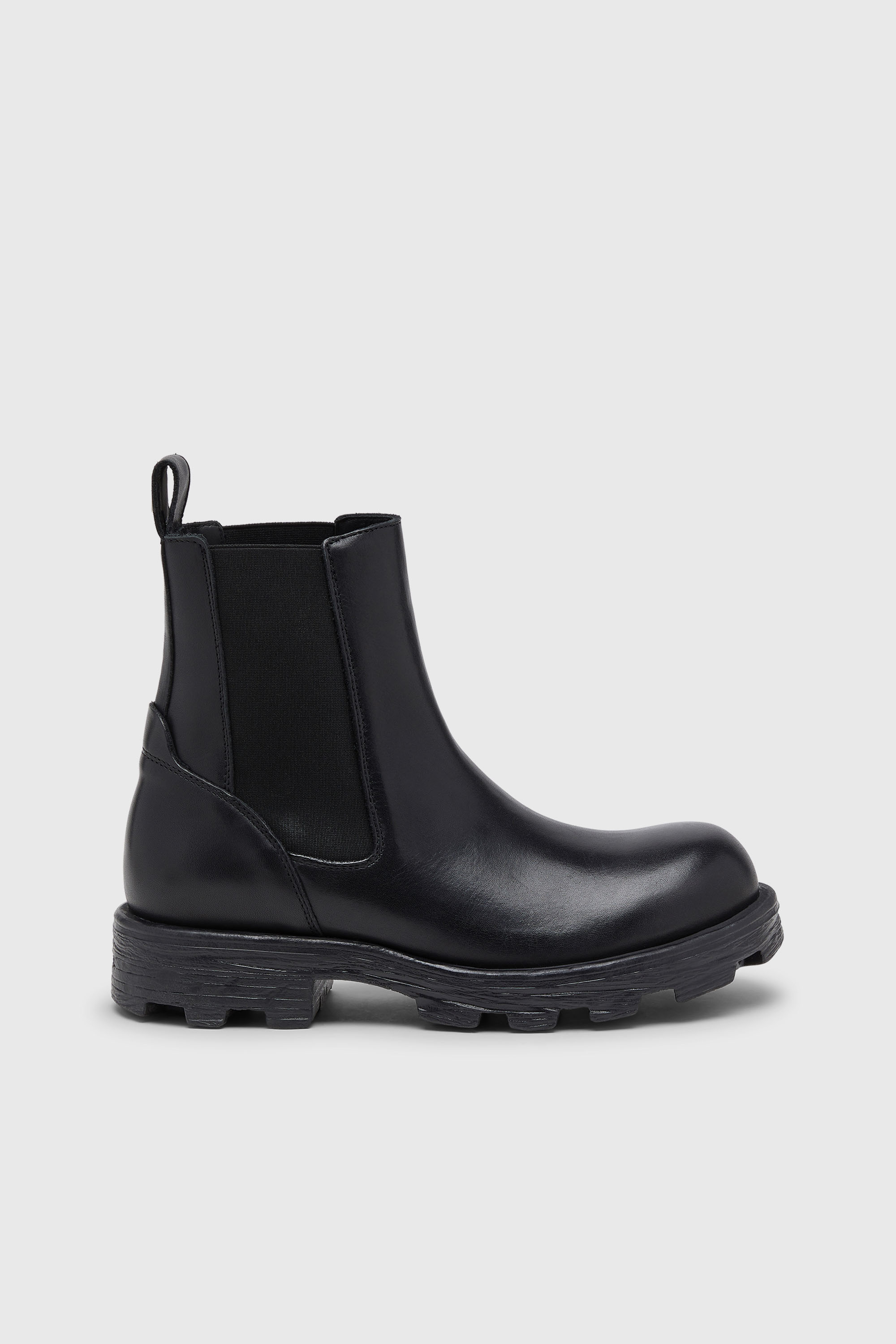 Diesel - D-Hammer-Chelsea boots in leather - Boots - Man - Black