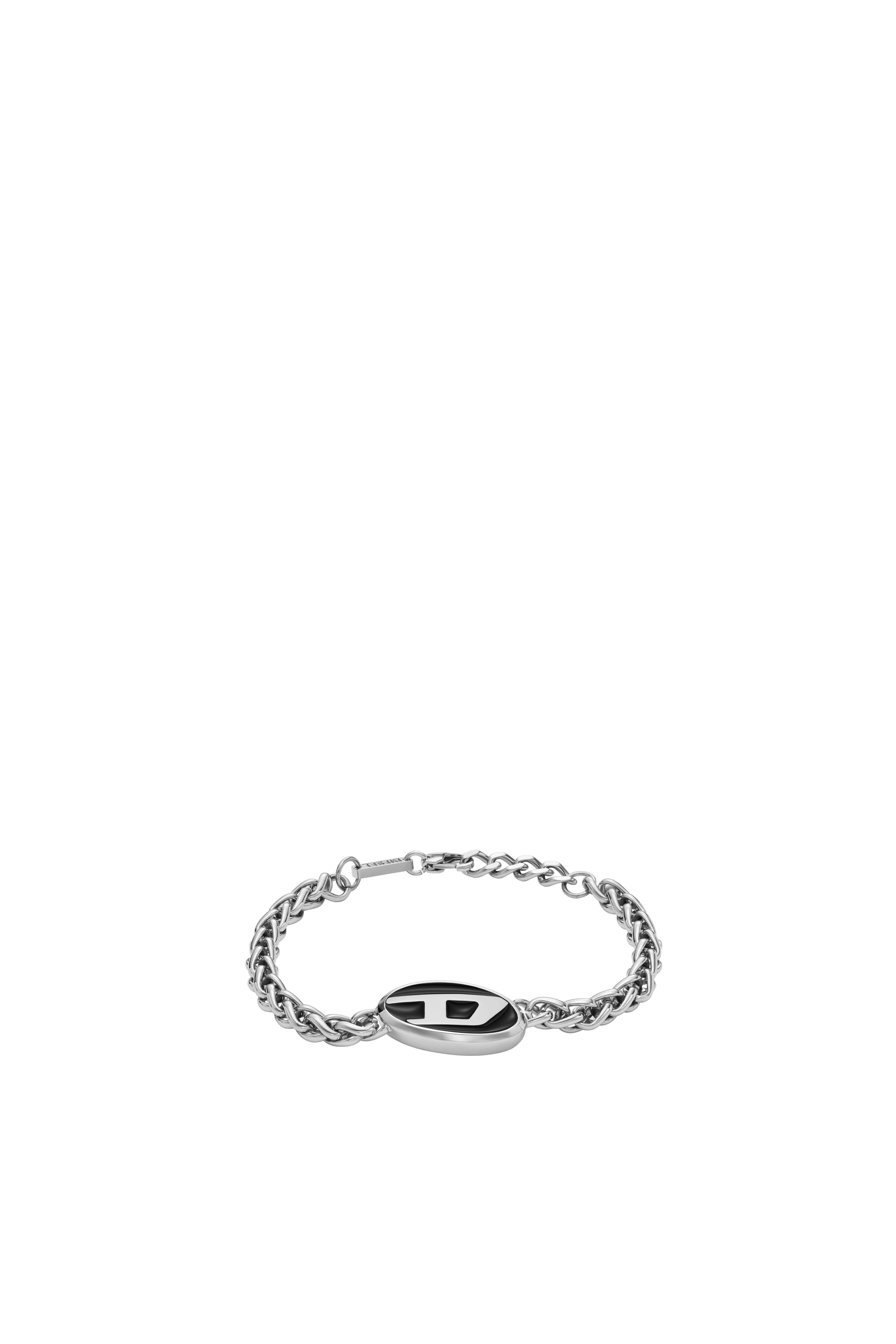 Diesel - Stainless steel chain bracelet - Bracelets - Unisex - Silver