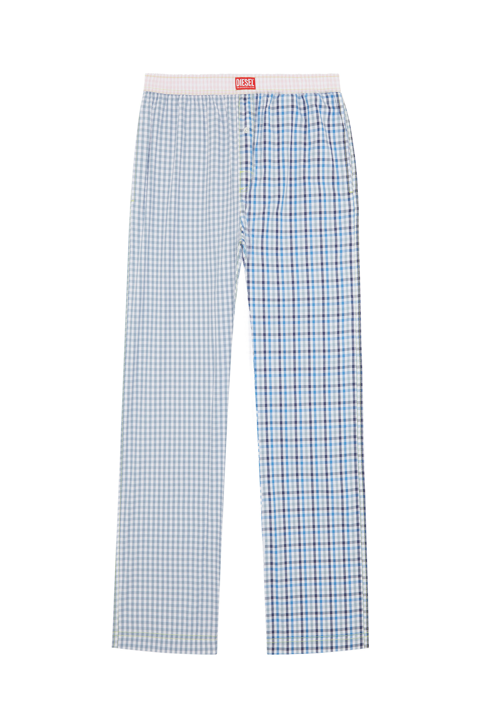 Diesel - Pantaloni pigiama con diverse fantasie quadrettate - Pantaloni - Uomo - Multicolor