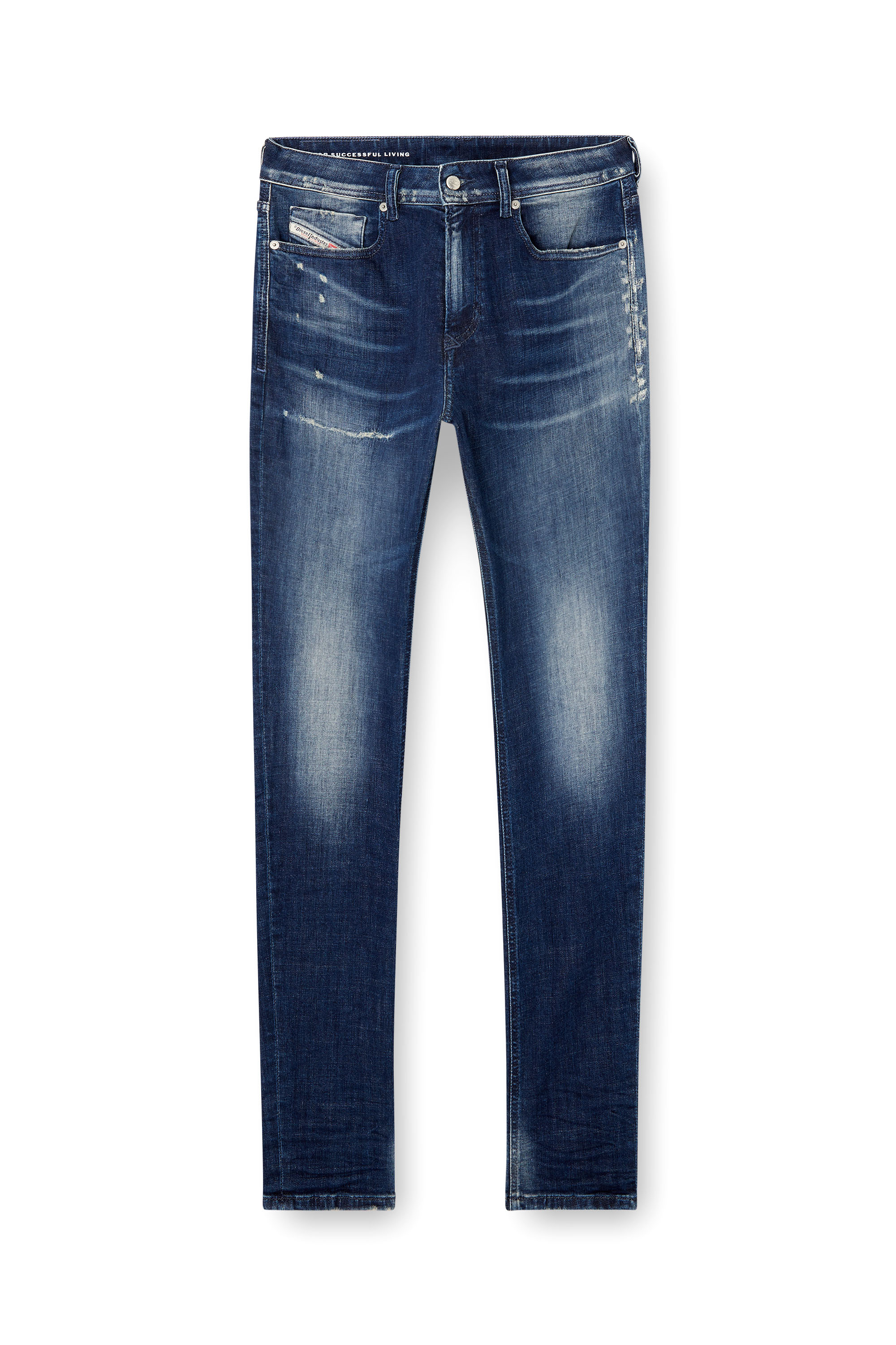 Diesel - Man's Skinny Jeans 1979 Sleenker 09L97, Dark Blue - 3
