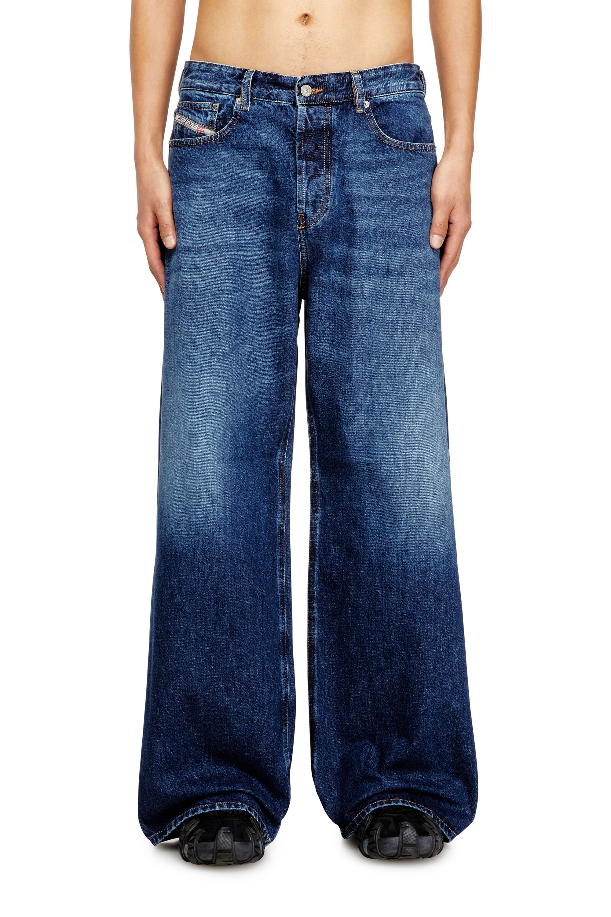 Diesel - Woman's Relaxed Jeans 1996 D-Sire 09I27, Dark Blue - 6