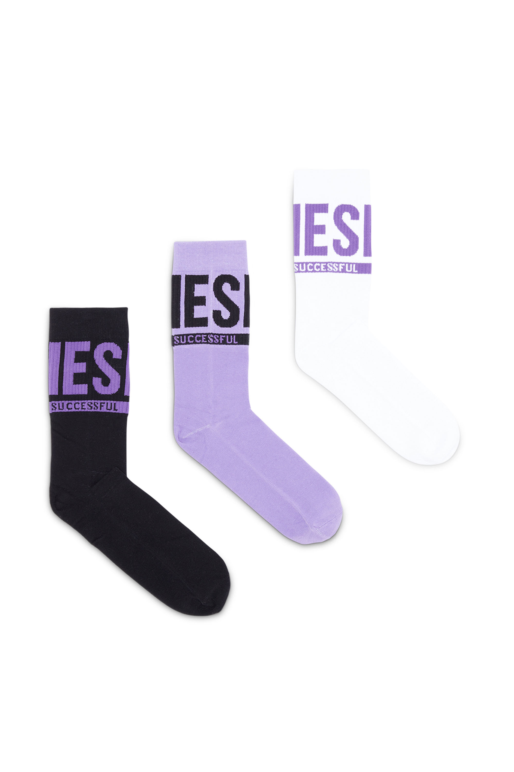 Diesel Socks In Purple