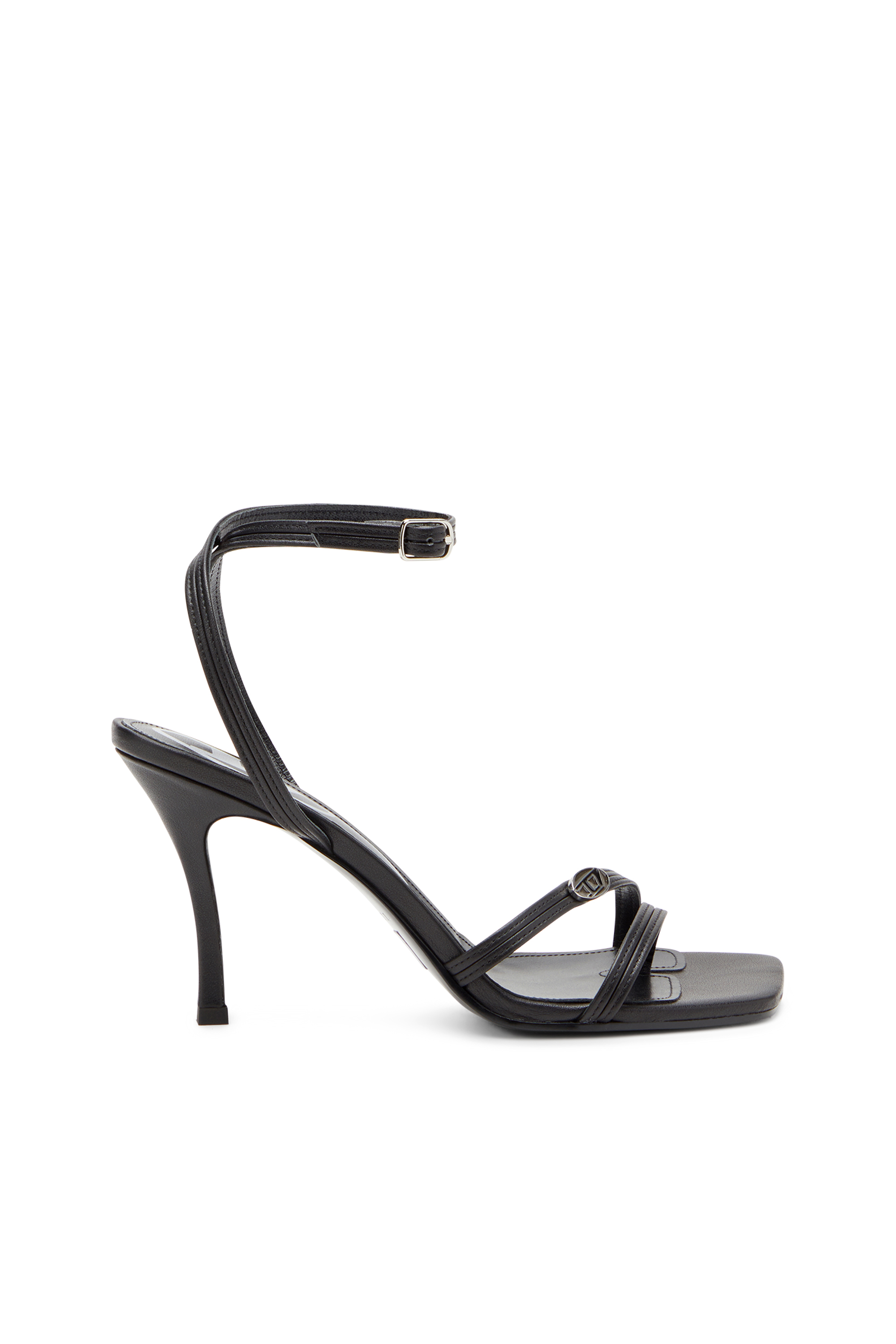 Diesel - D-Venus SA - Strappy sandals in nappa leather - Sandals - Woman - Black