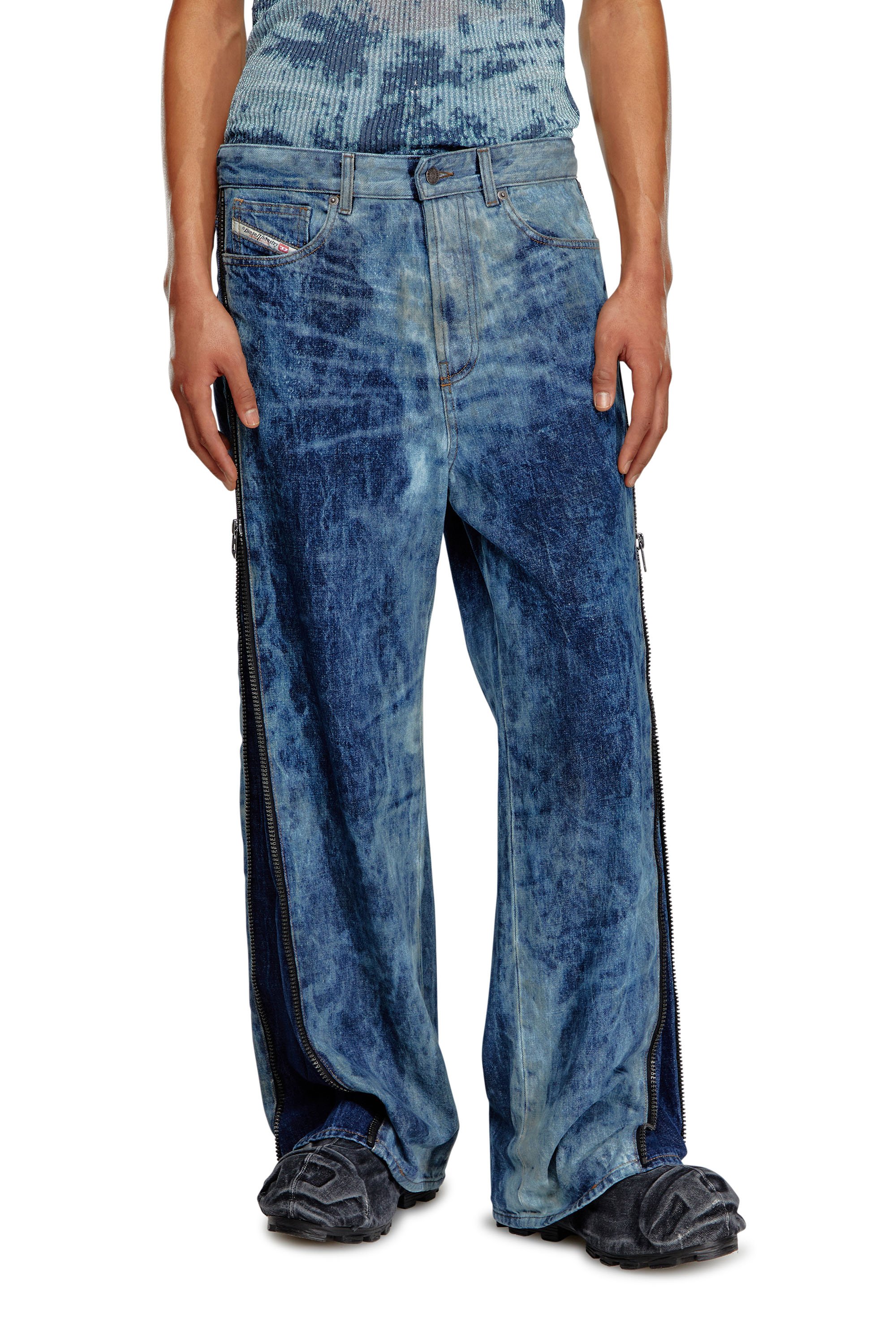 Diesel - Straight Jeans - D-Rise - Jeans - Herren - Blau