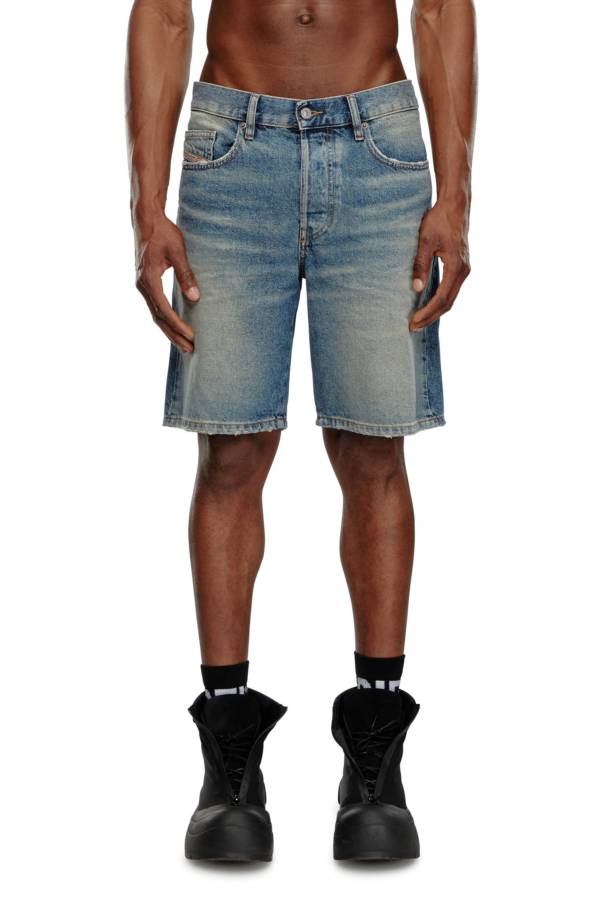 Diesel - Pantalones cortos en denim - Shorts - Hombre - Azul marino