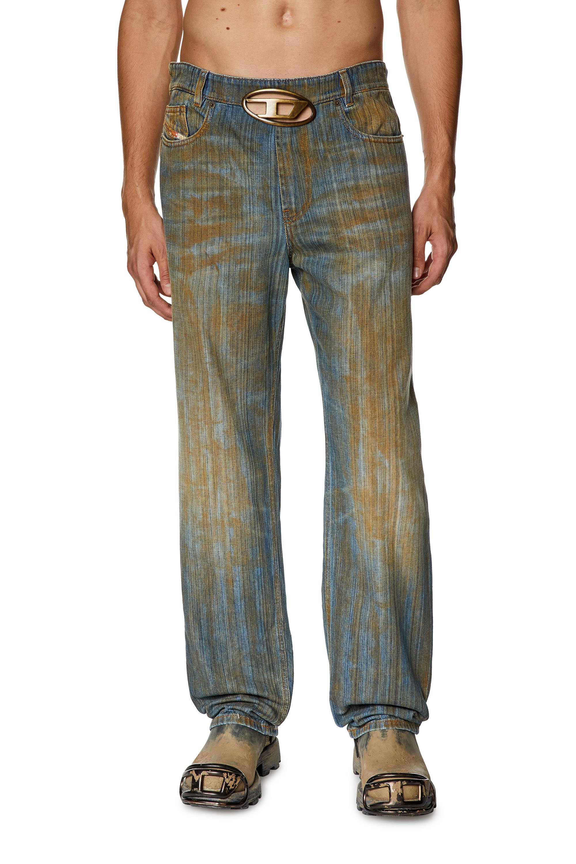 Diesel - Straight Jeans - 2010 D-Macs - Jeans - Man - Blue