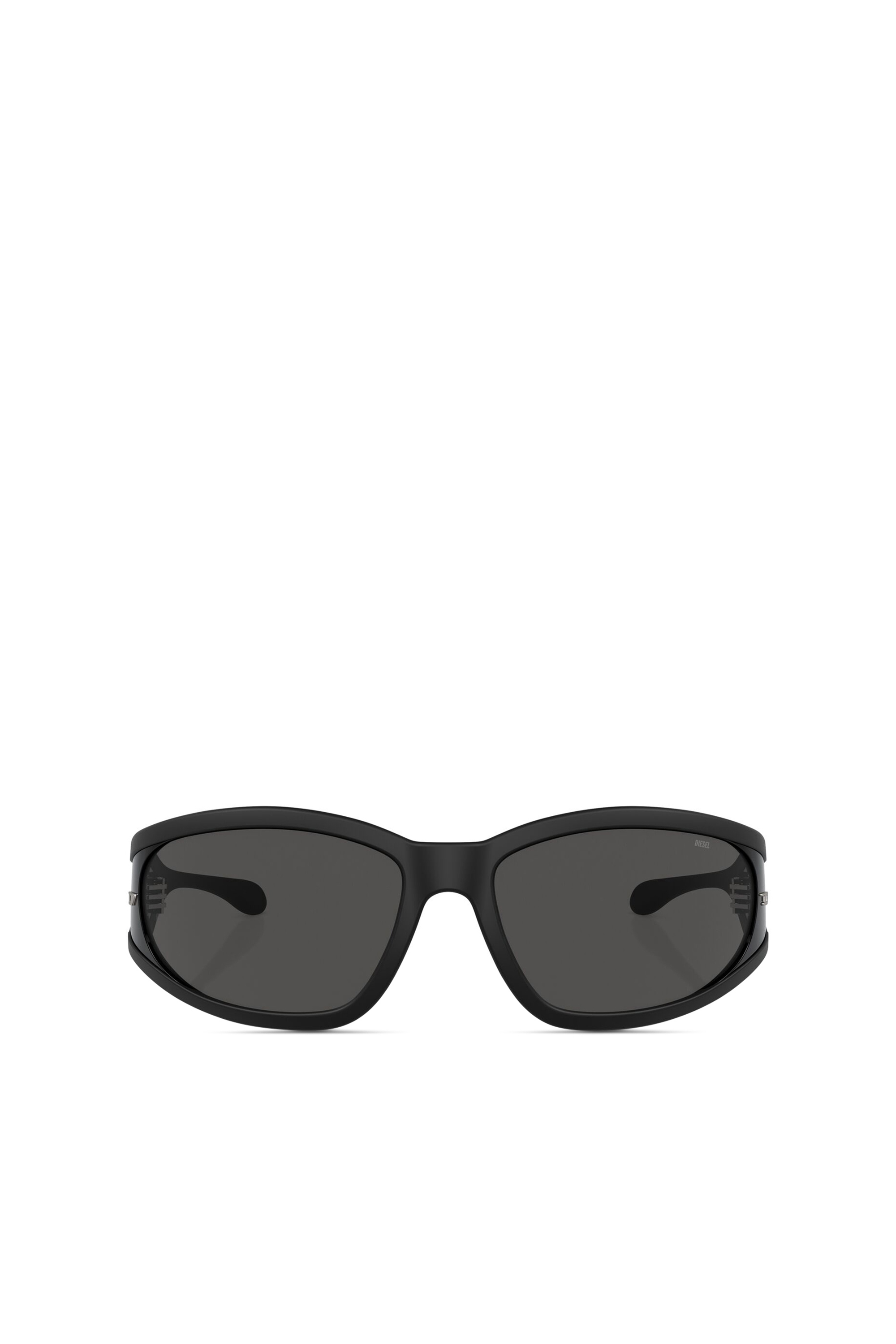 Diesel - Rectangular sunglasses in acetate - Sunglasses - Unisex - Black