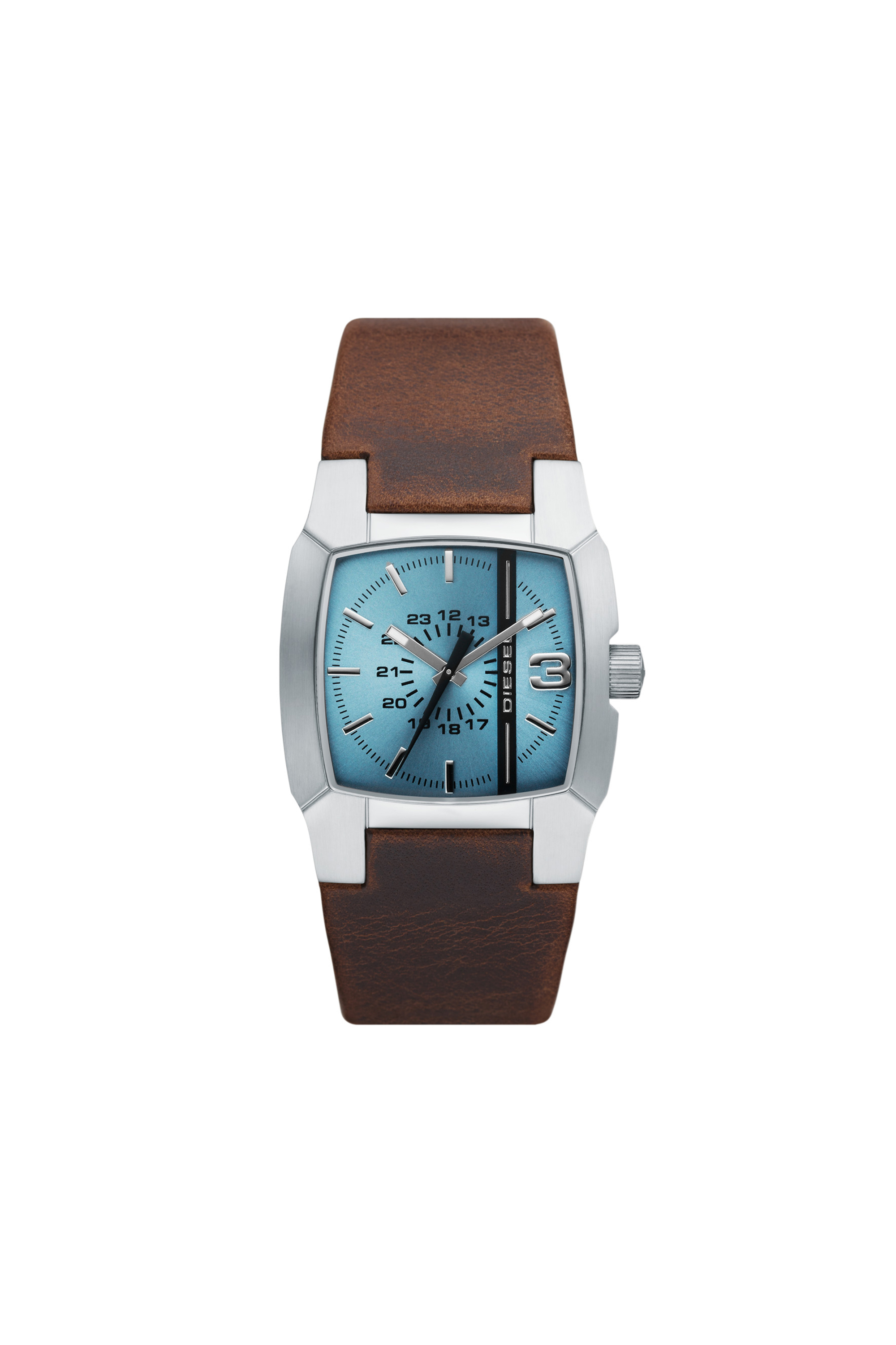 Diesel - Cliffhanger Brown Leather Watch - Timeframes - Unisex - Brown