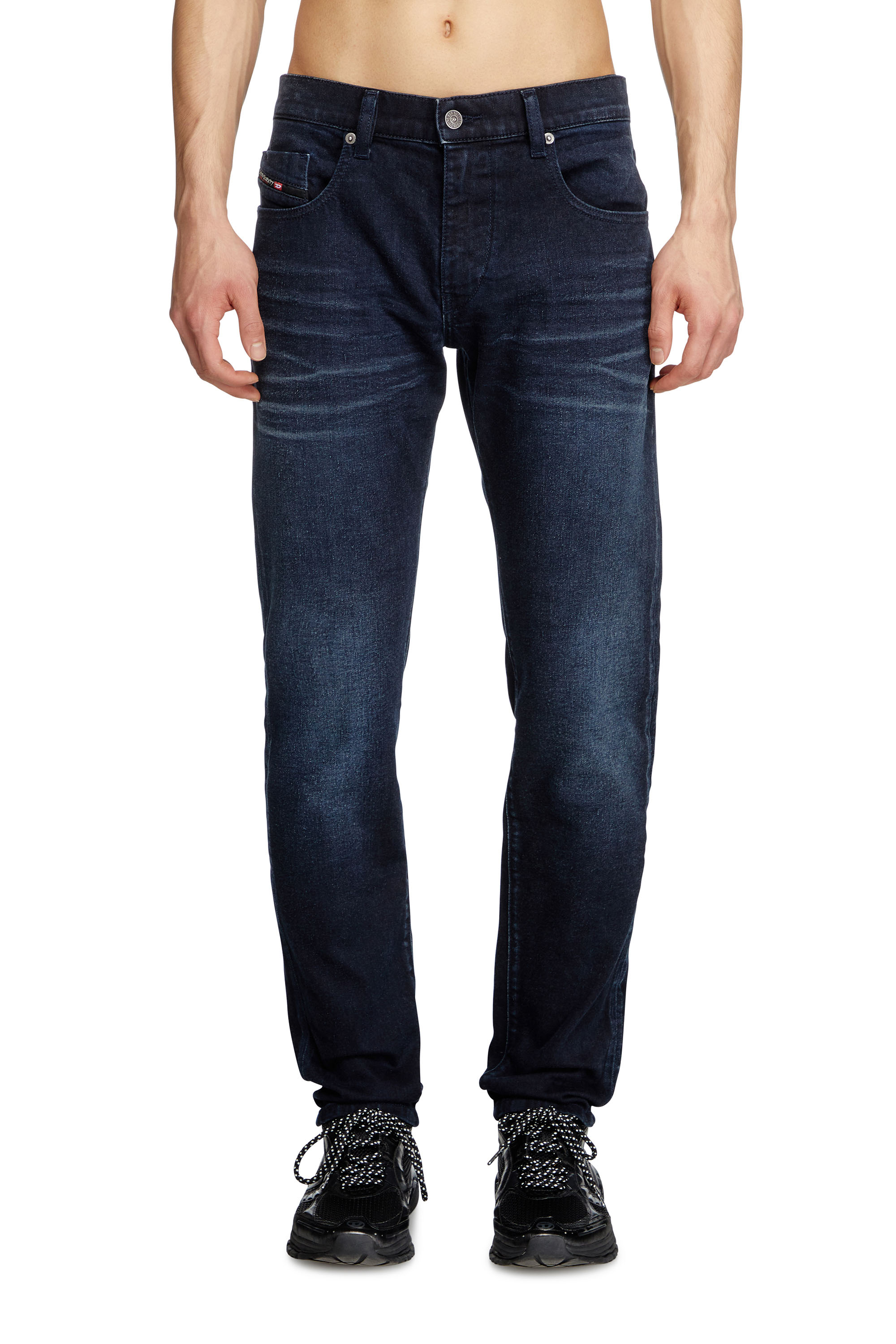 Diesel Men's Blue - Slim Jeans Regular Waist 2019 D-Strukt - Jeans - Man Size 29