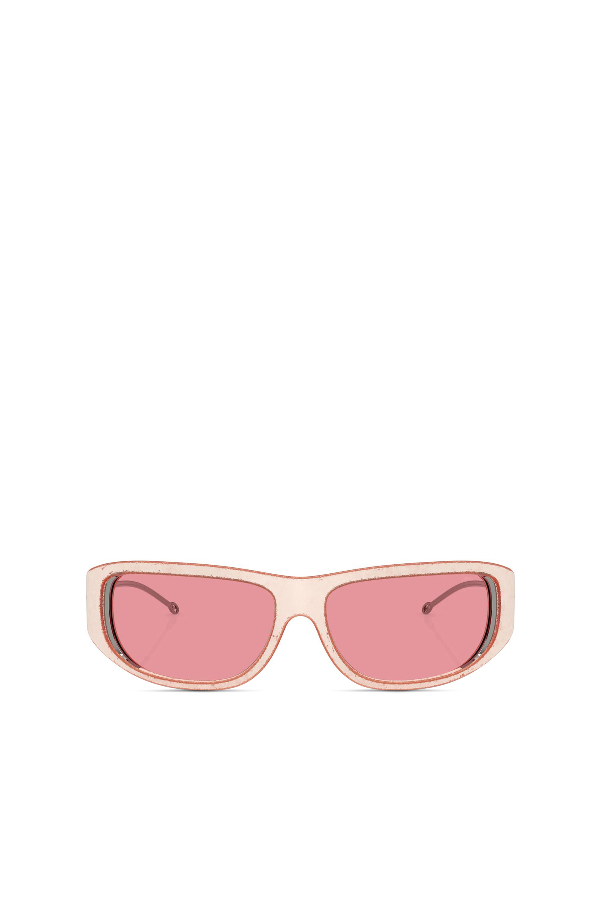Diesel - Wraparound style sunglasses - Sunglasses - Unisex - Pink