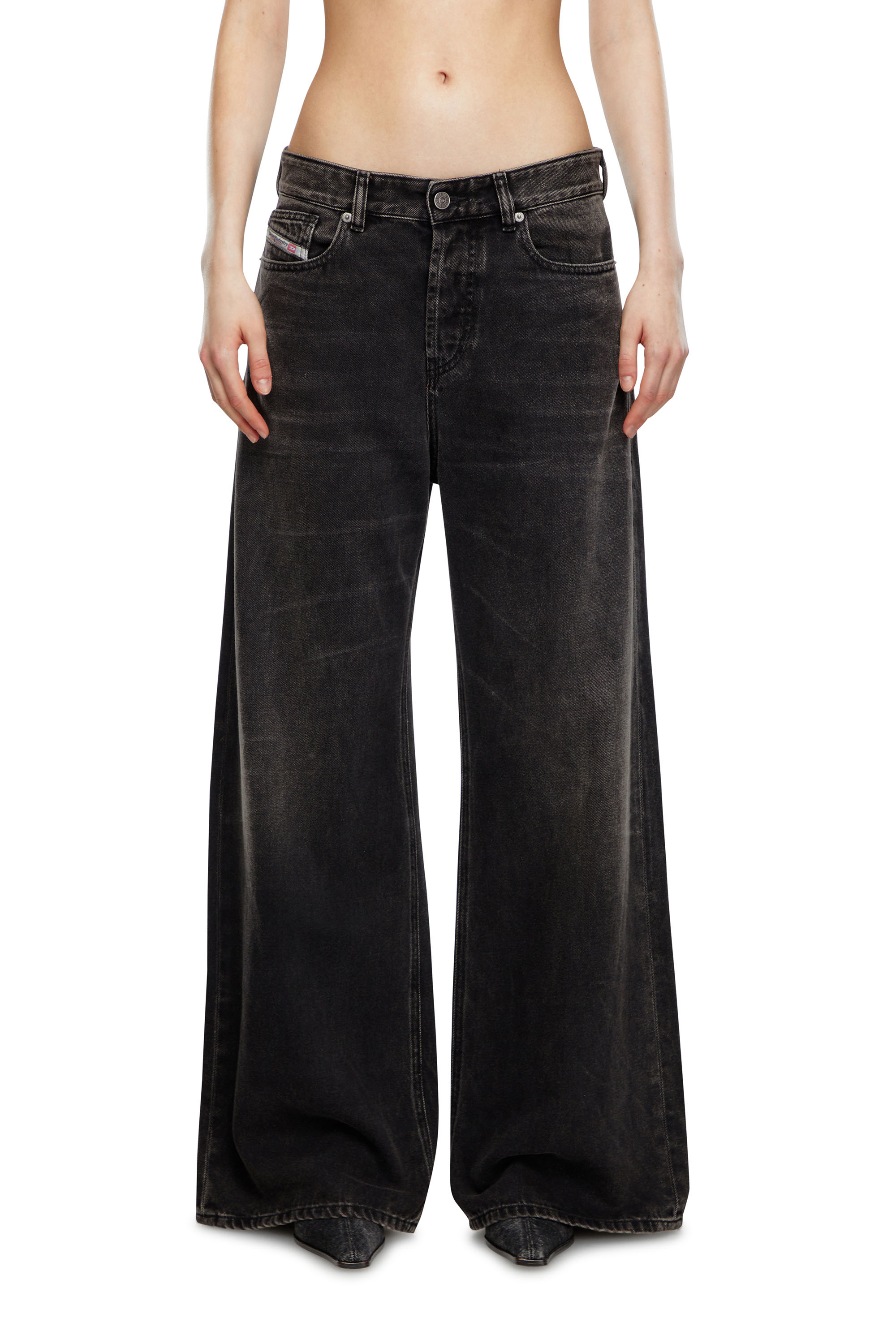 Diesel - Straight Jeans - 1996 D-Sire - Jeans - Woman - Black