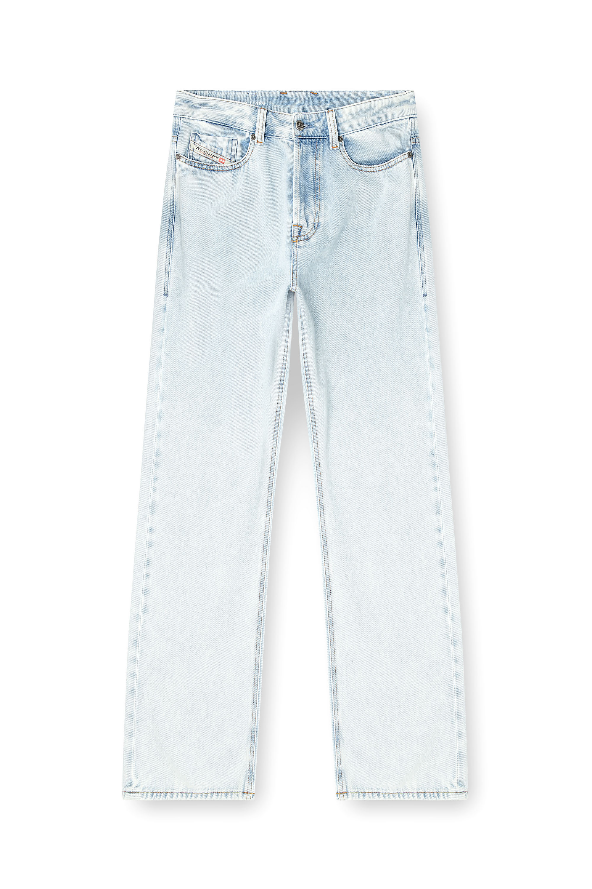 Diesel - Man's Relaxed Jeans 1980 D-Eeper 09M74, Light Blue - 3