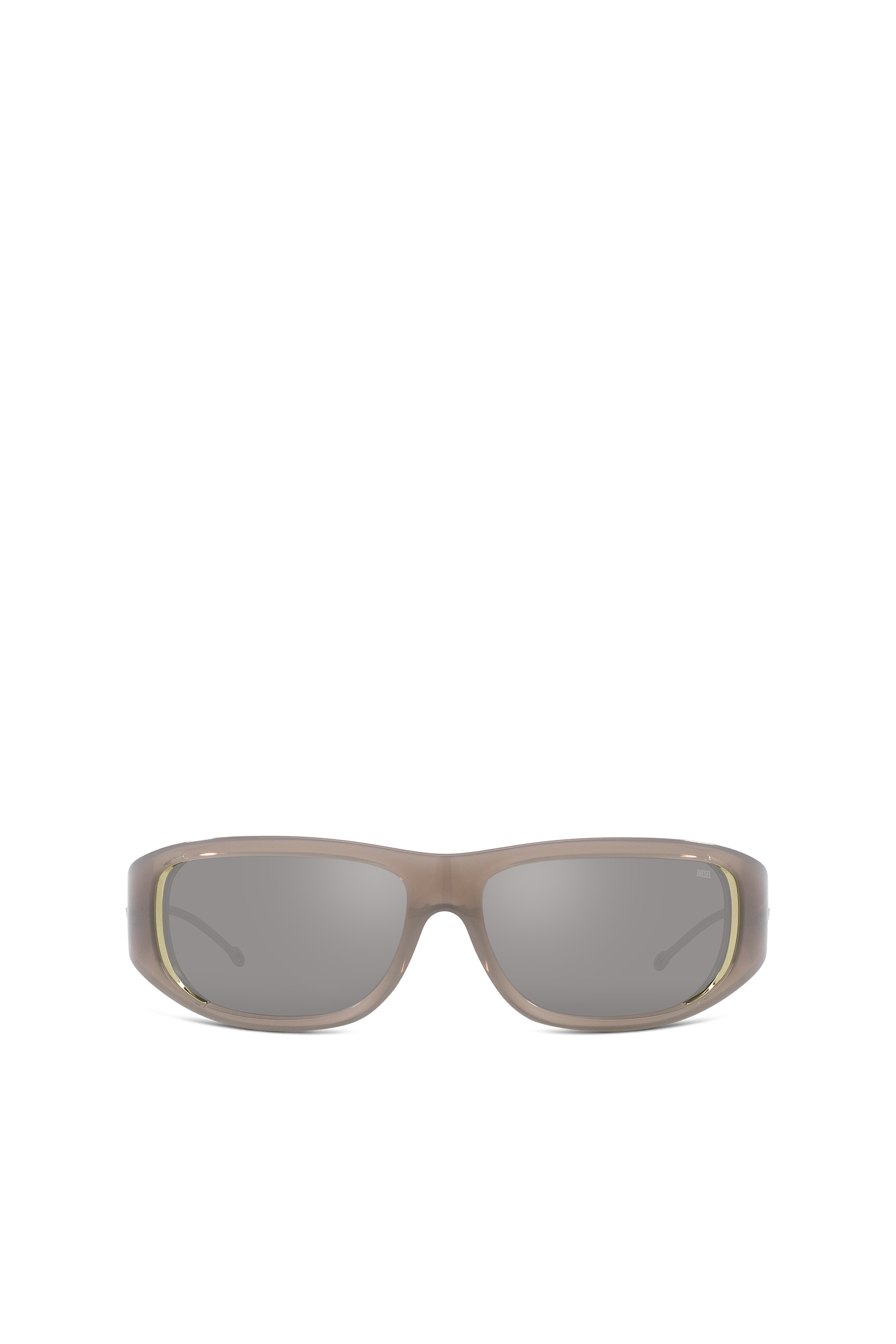 Diesel - Wraparound-Stil Brille - Sonnenbrille - Unisex - Grau
