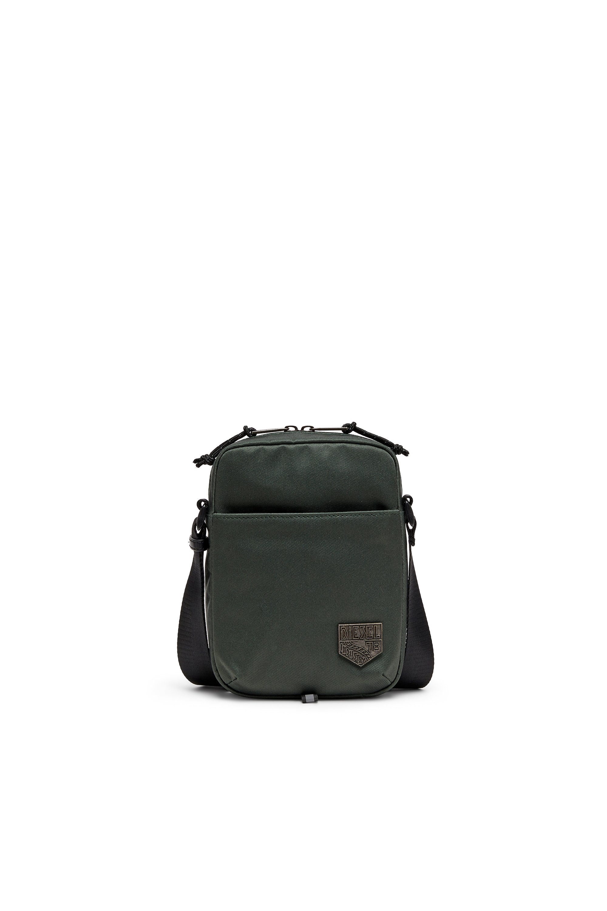 Diesel - D-Pack - Crossbody bag with emblem logo - Crossbody Bags - Unisex - Green