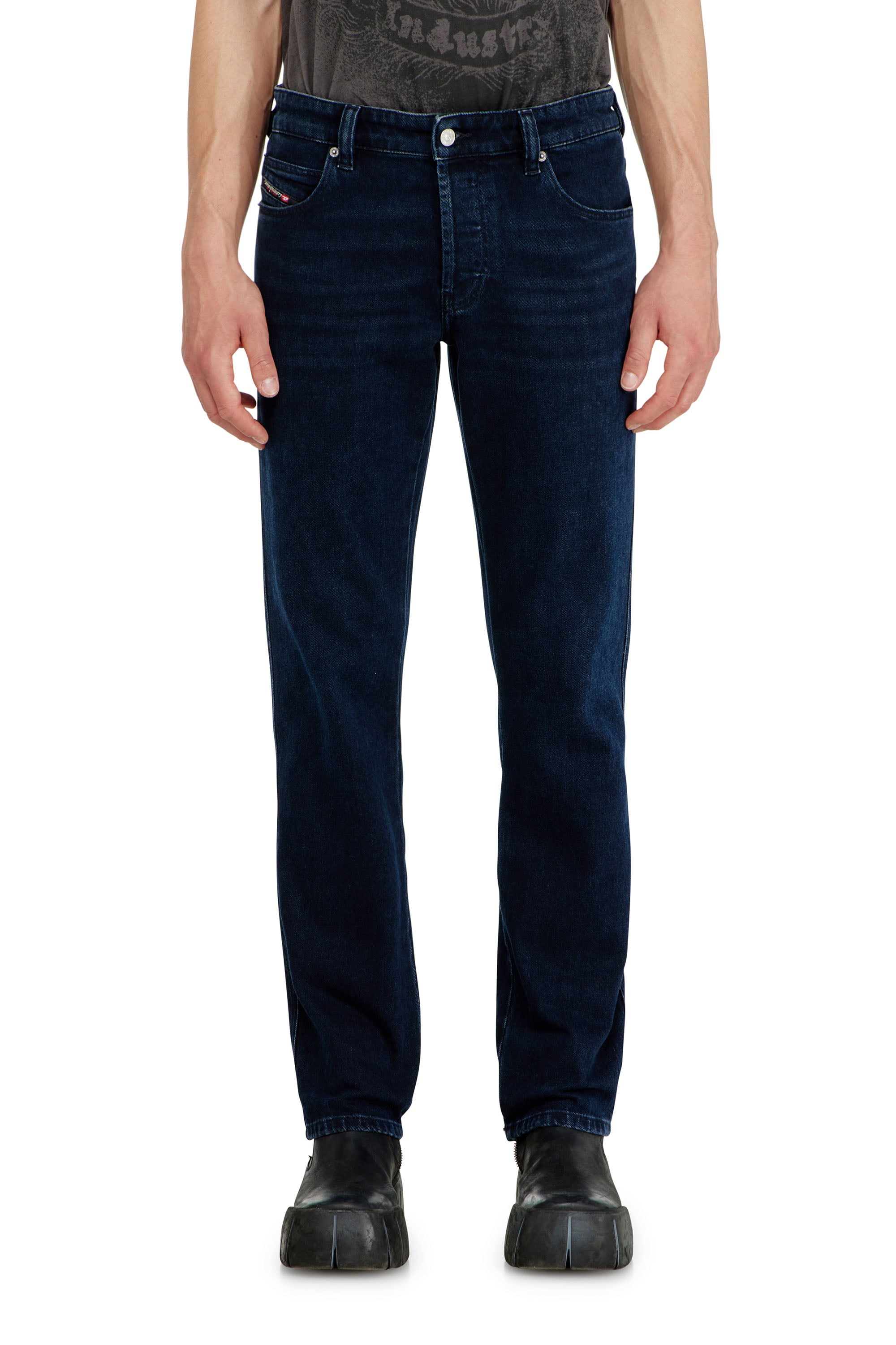 Diesel Slim Jeans Regular Waist 1993 D-Vyl, Dark blue, Button fly