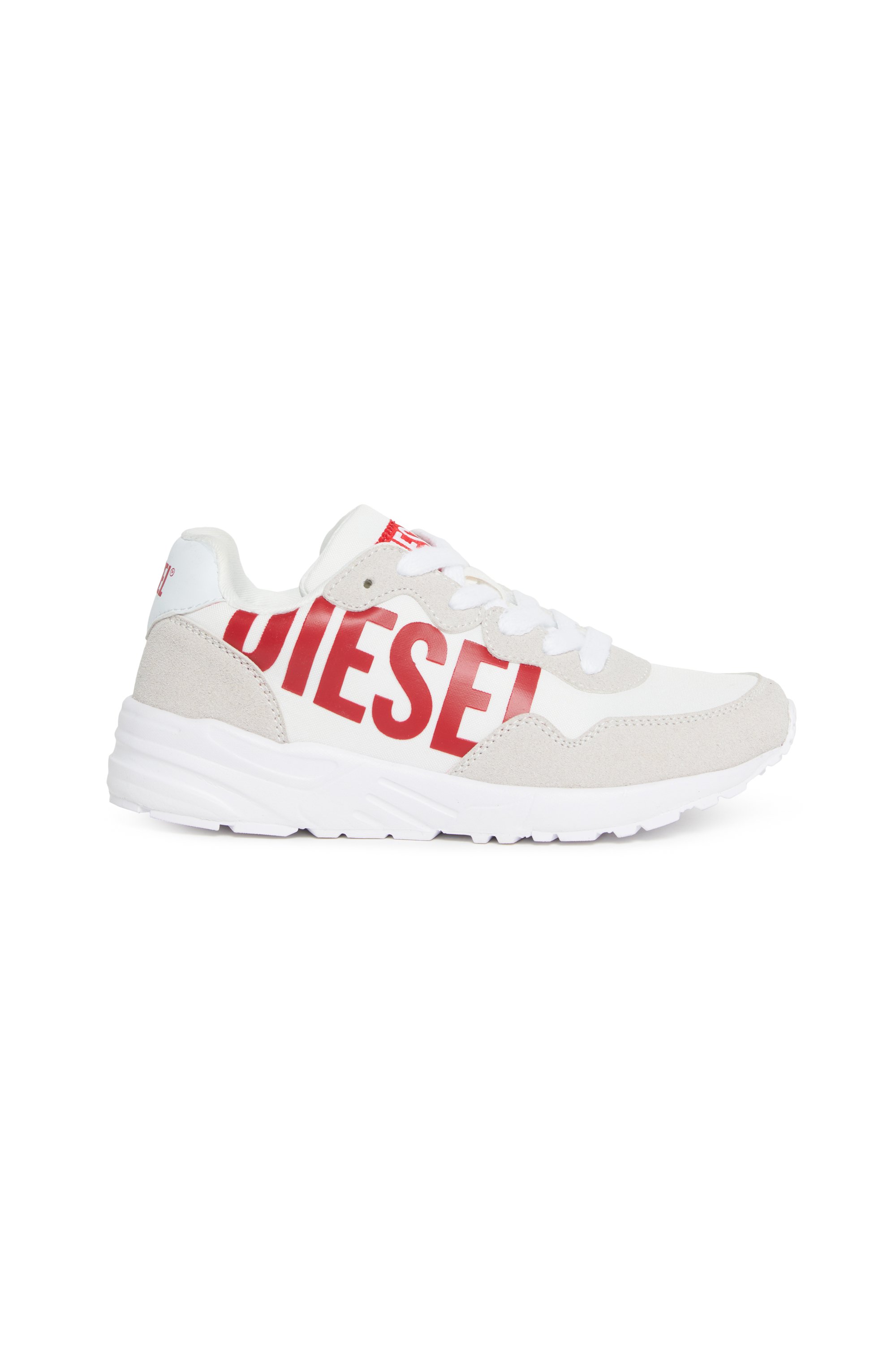 Diesel - Sneakers en nylon avec imprimé Diesel brillant - Footwear - Mixte - Polychrome