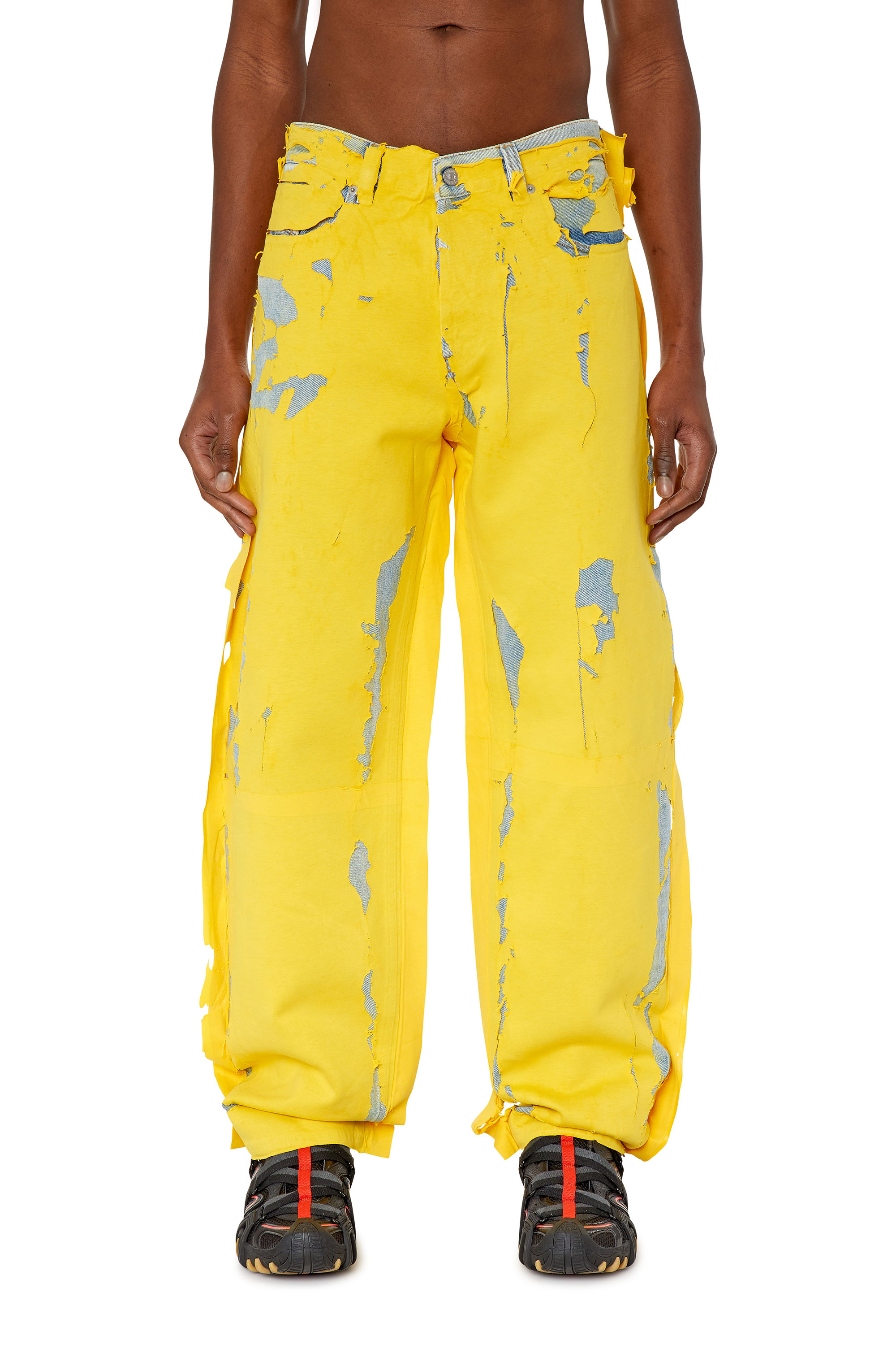 Diesel - Straight Jeans - 2010 D-Macs - Jeans - Uomo - Giallo