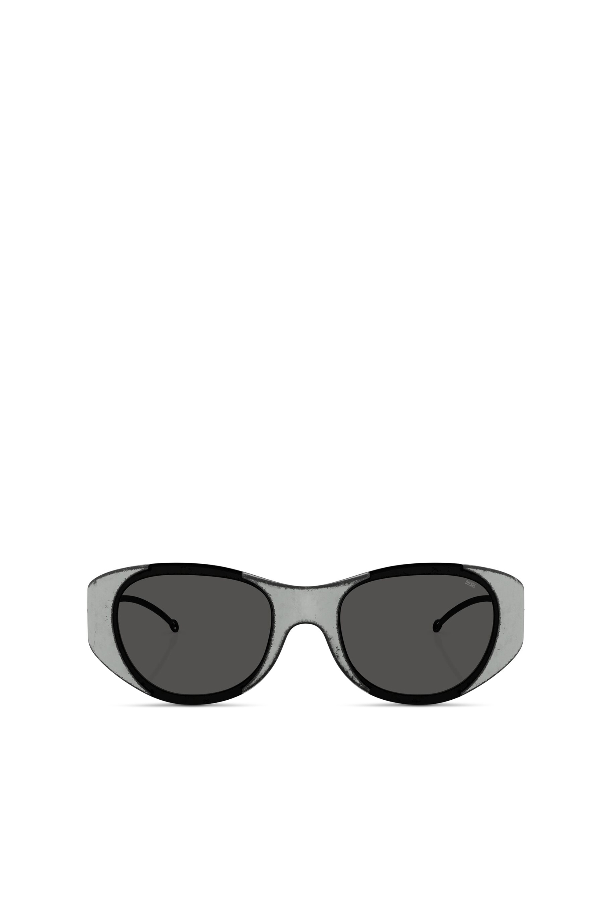 Diesel Unisex Multicolor - Iconic Oval Sunglasses - Sunglasses Uni