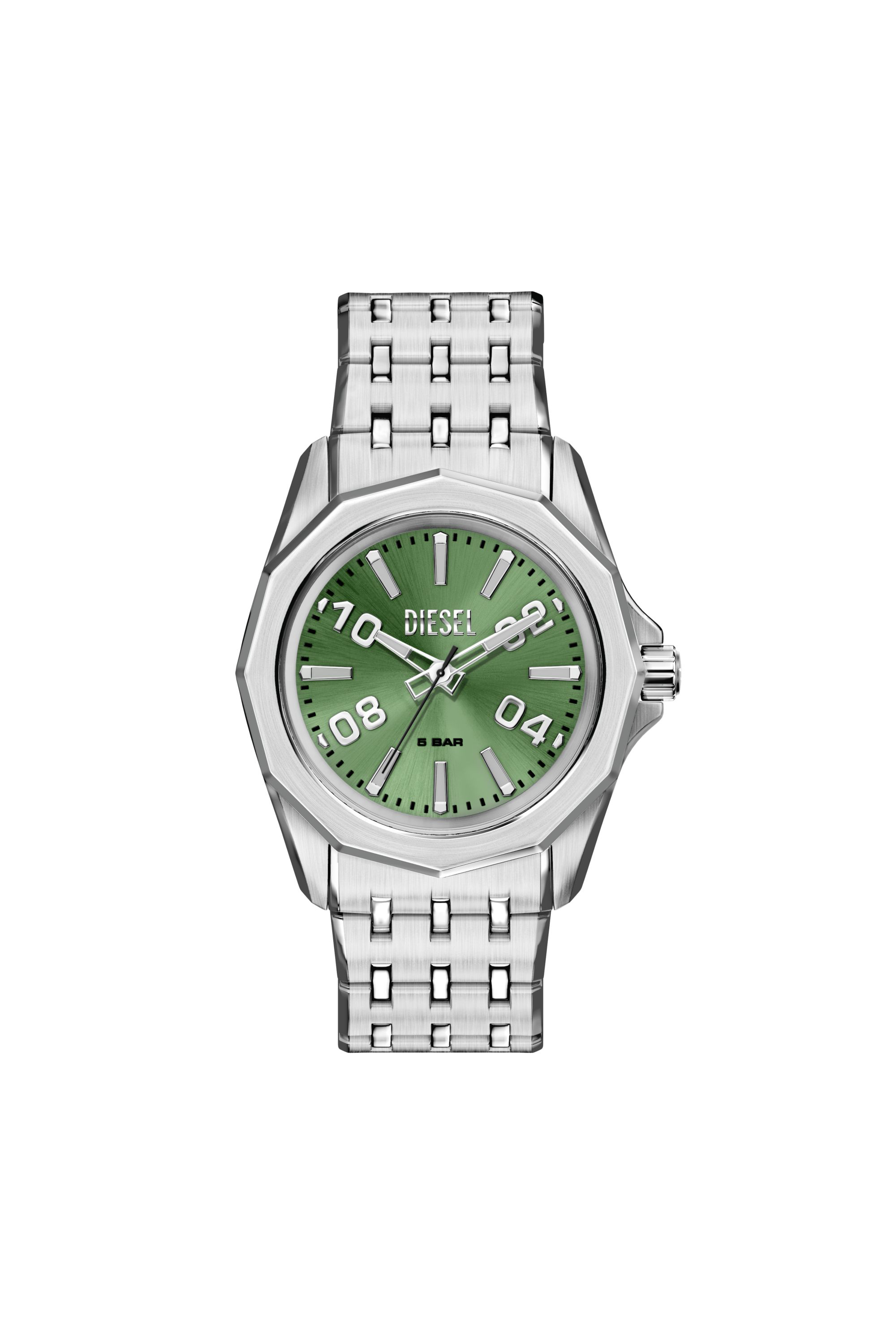 Diesel Men's Silver - Stinger Stainless Steel Watch - Timeframes - Man Uni