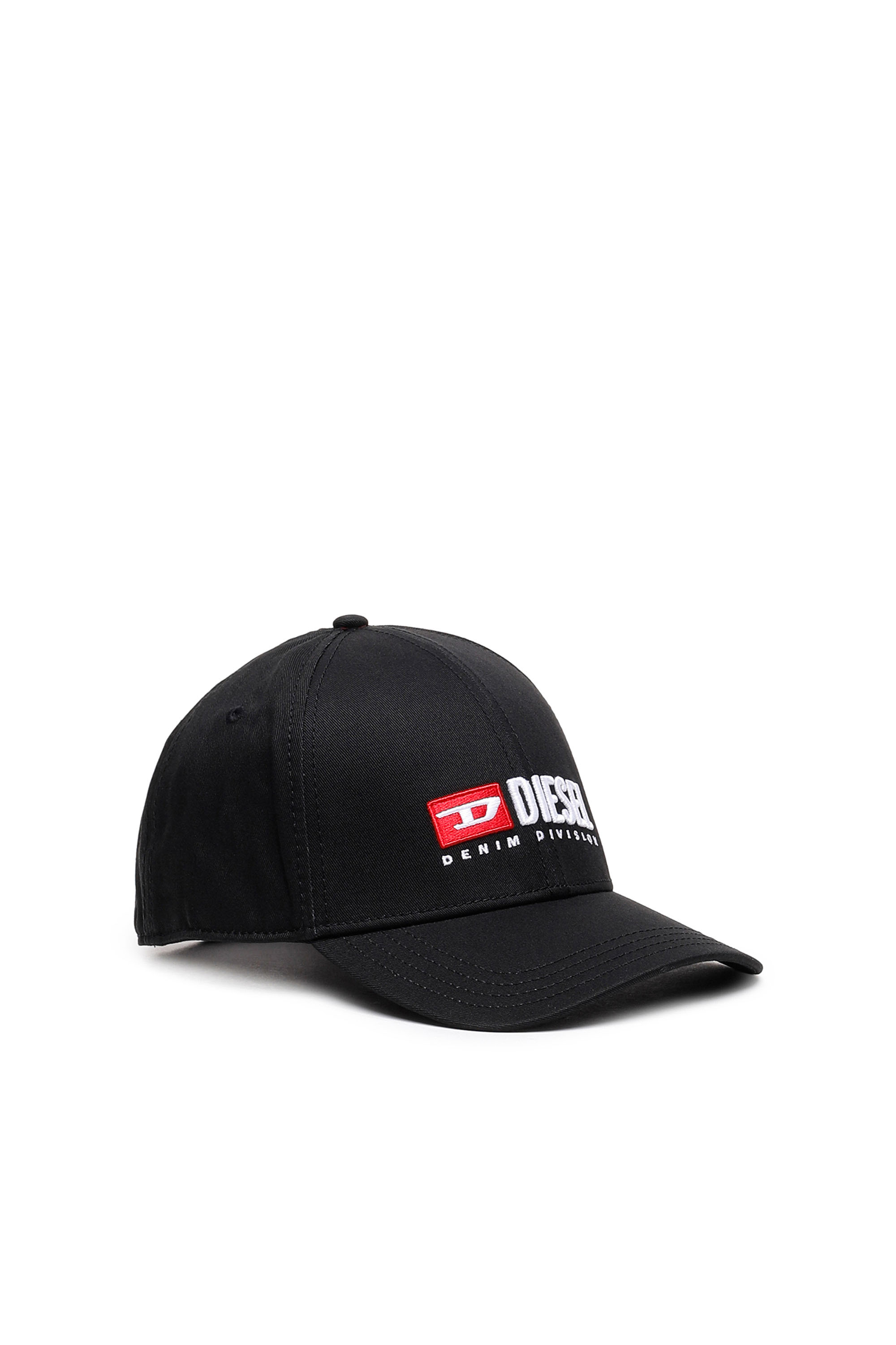 Diesel - Baseball cap with Denim Division logo - Caps - Unisex - Black