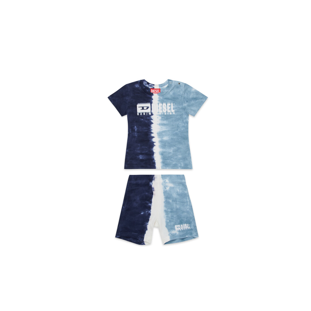 Diesel - Ensemble de vêtements pour bébé, teints par immersion - Combinaisons - Homme - Bleu