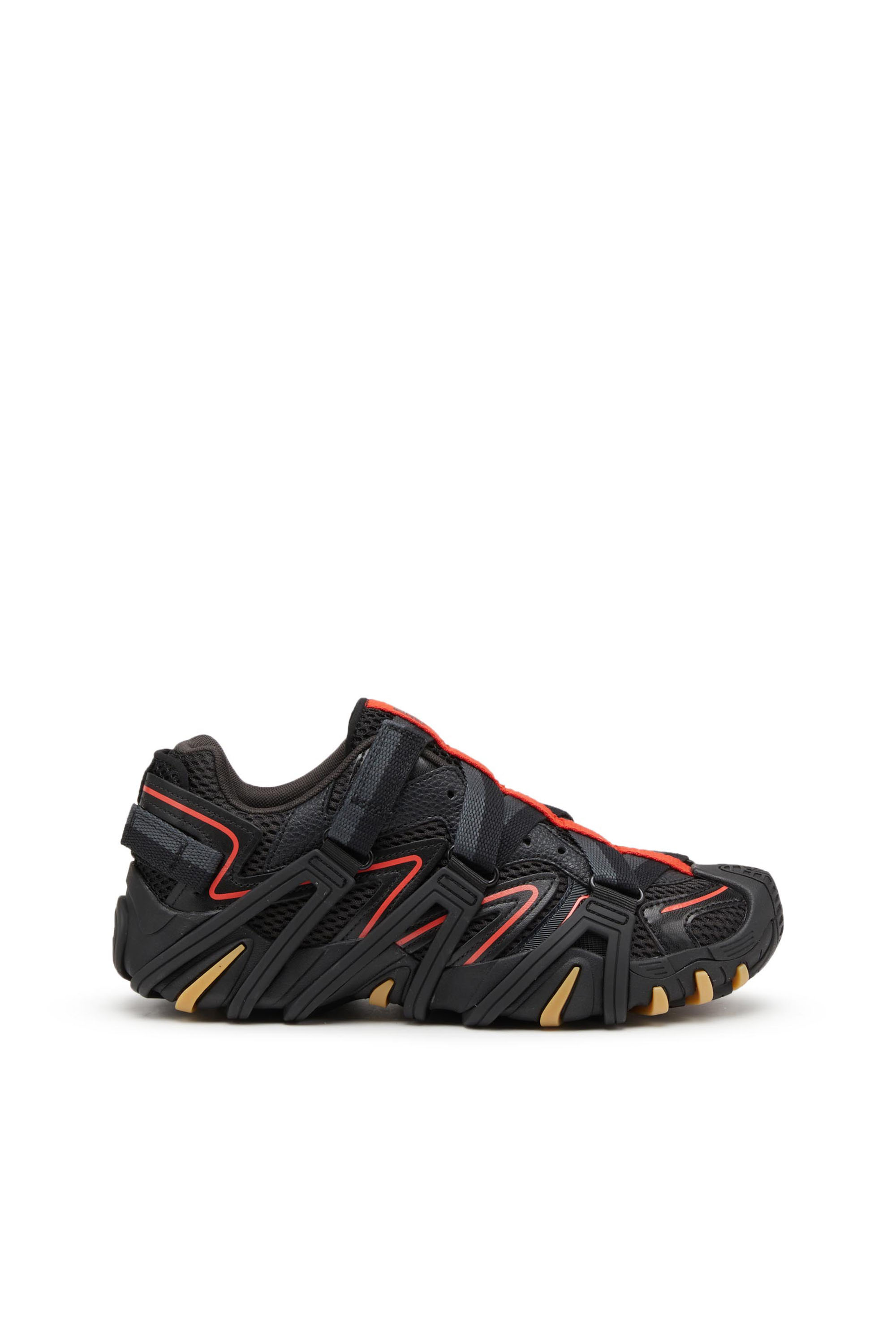Diesel - S-Prototype-CR W - Cage sneakers in mesh and leather - Sneakers - Woman - Black