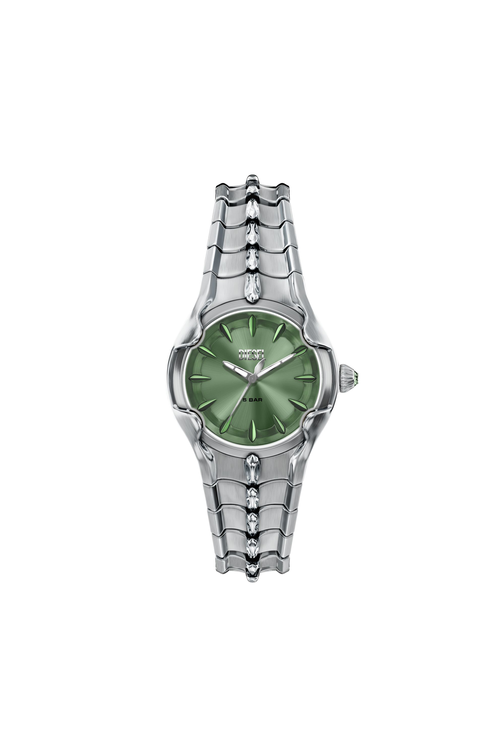 Diesel - Vert stainless steel watch - Timeframes - Man - Silver