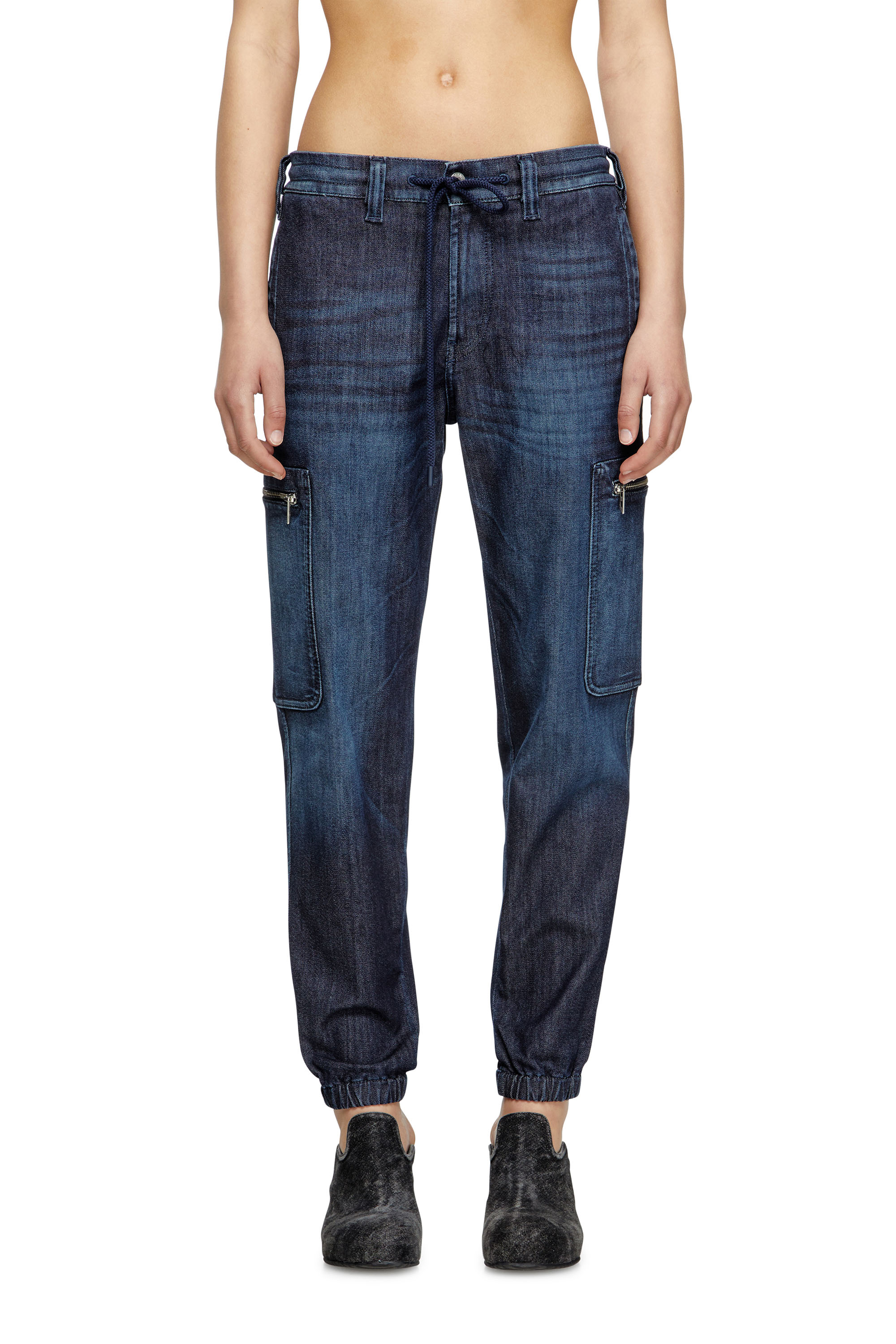 Diesel - Unisex's Slim D-Lab JoggJeans&reg; 09L11, Dark Blue - 6