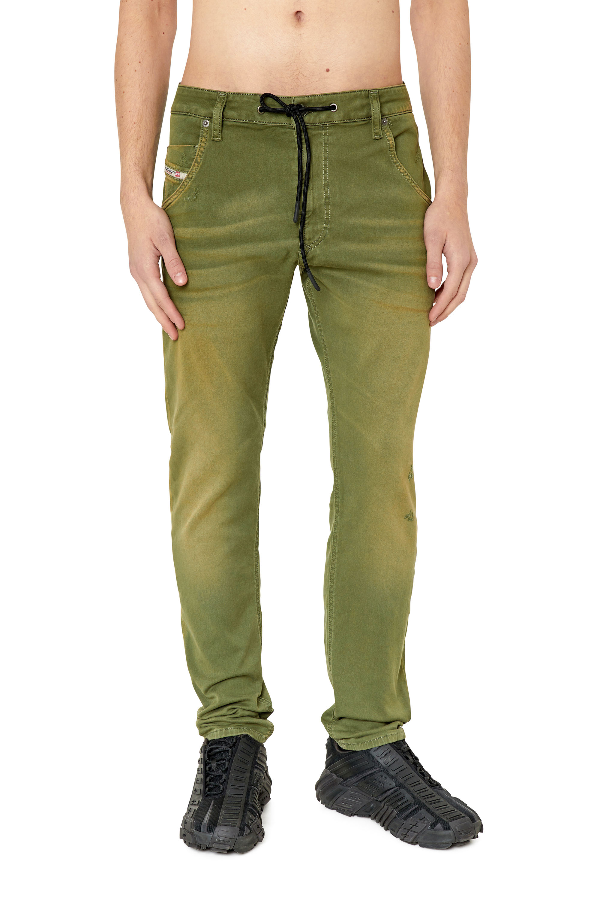 Diesel Tapered Krooley Jogg Jeans In Green