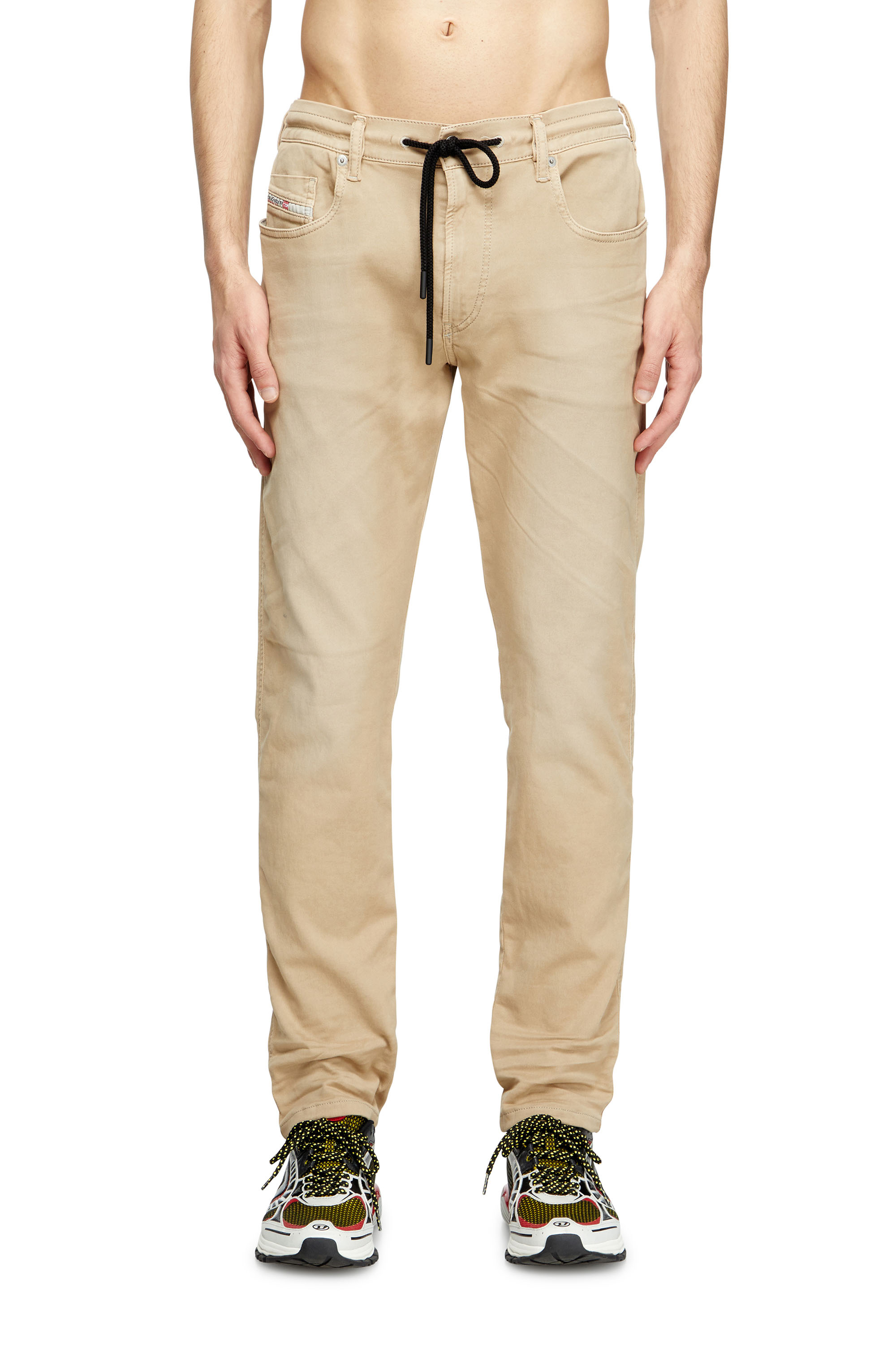 Diesel Marrone Uomo - Slim Vita Media 2062 D-Strukt Joggjeans - Jeans Taglia 28